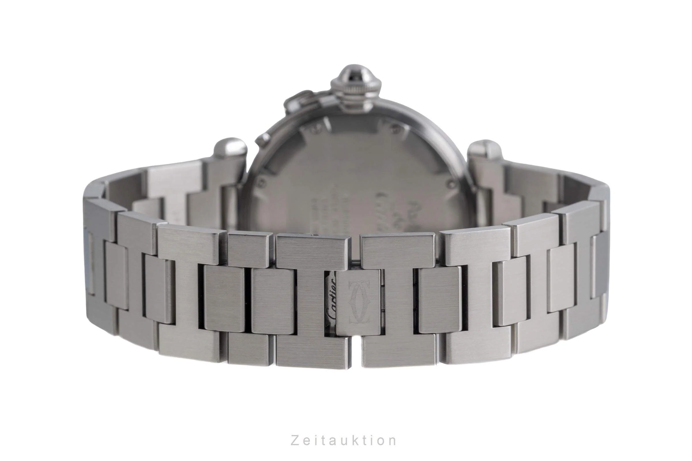 Cartier Pasha steel automatic men's watch W31024M7  [2501947] - Image 12