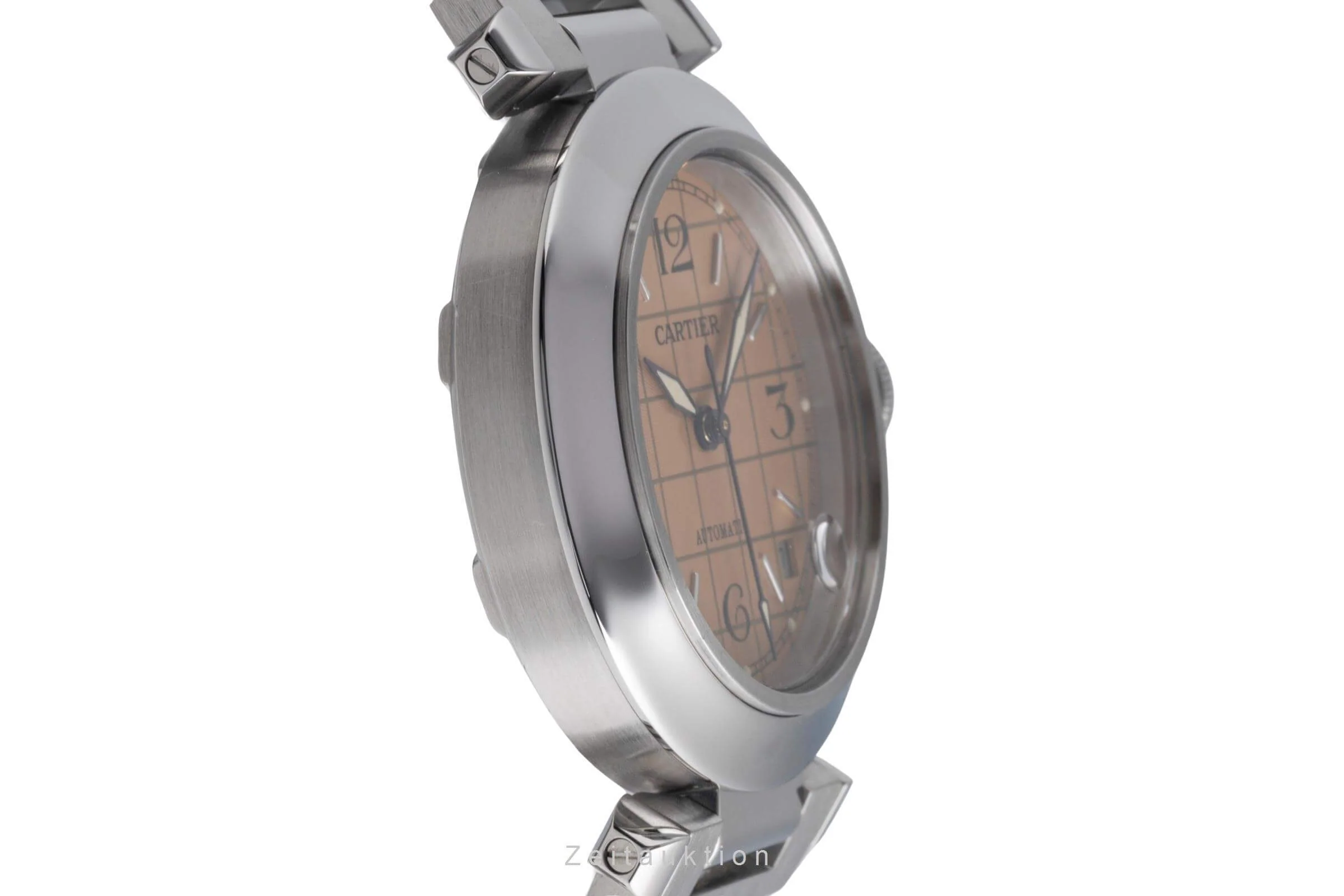 Cartier Pasha steel automatic men's watch W31024M7  [2501947] - Image 8