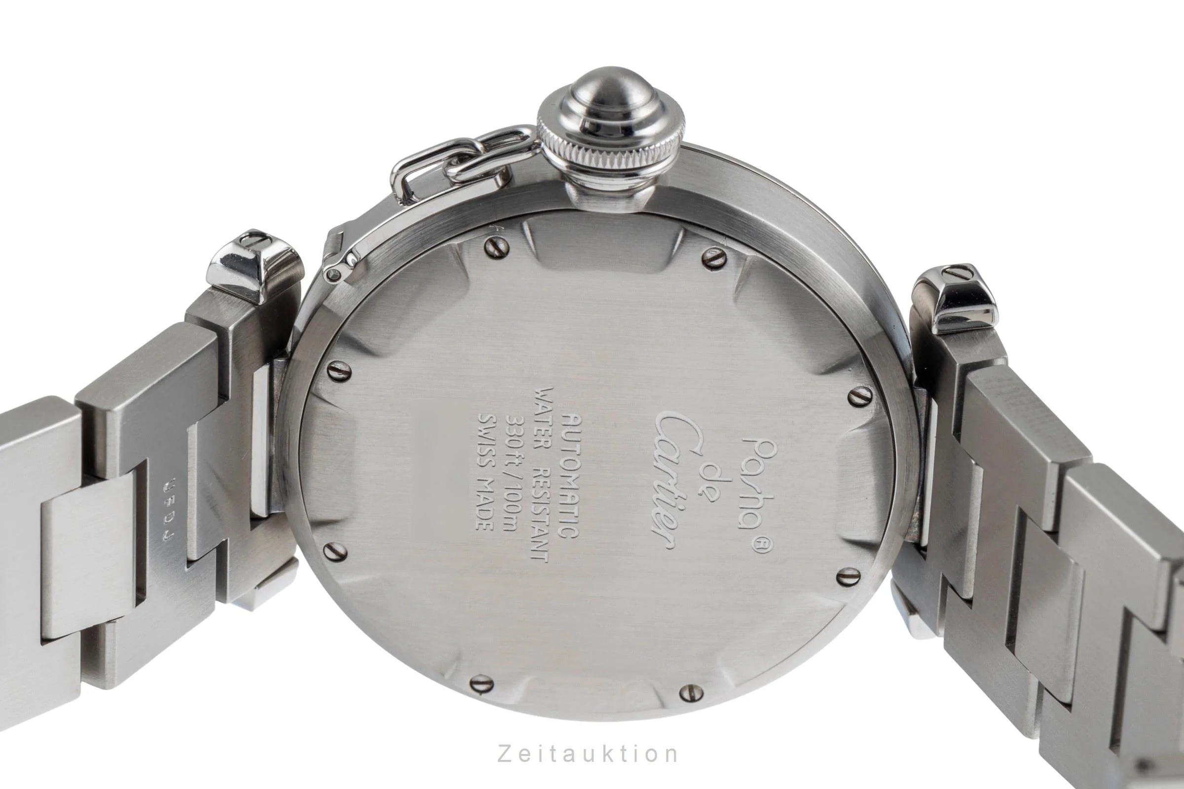 Cartier Pasha steel automatic men's watch W31029M7, 2377  [2505052] - Image 11