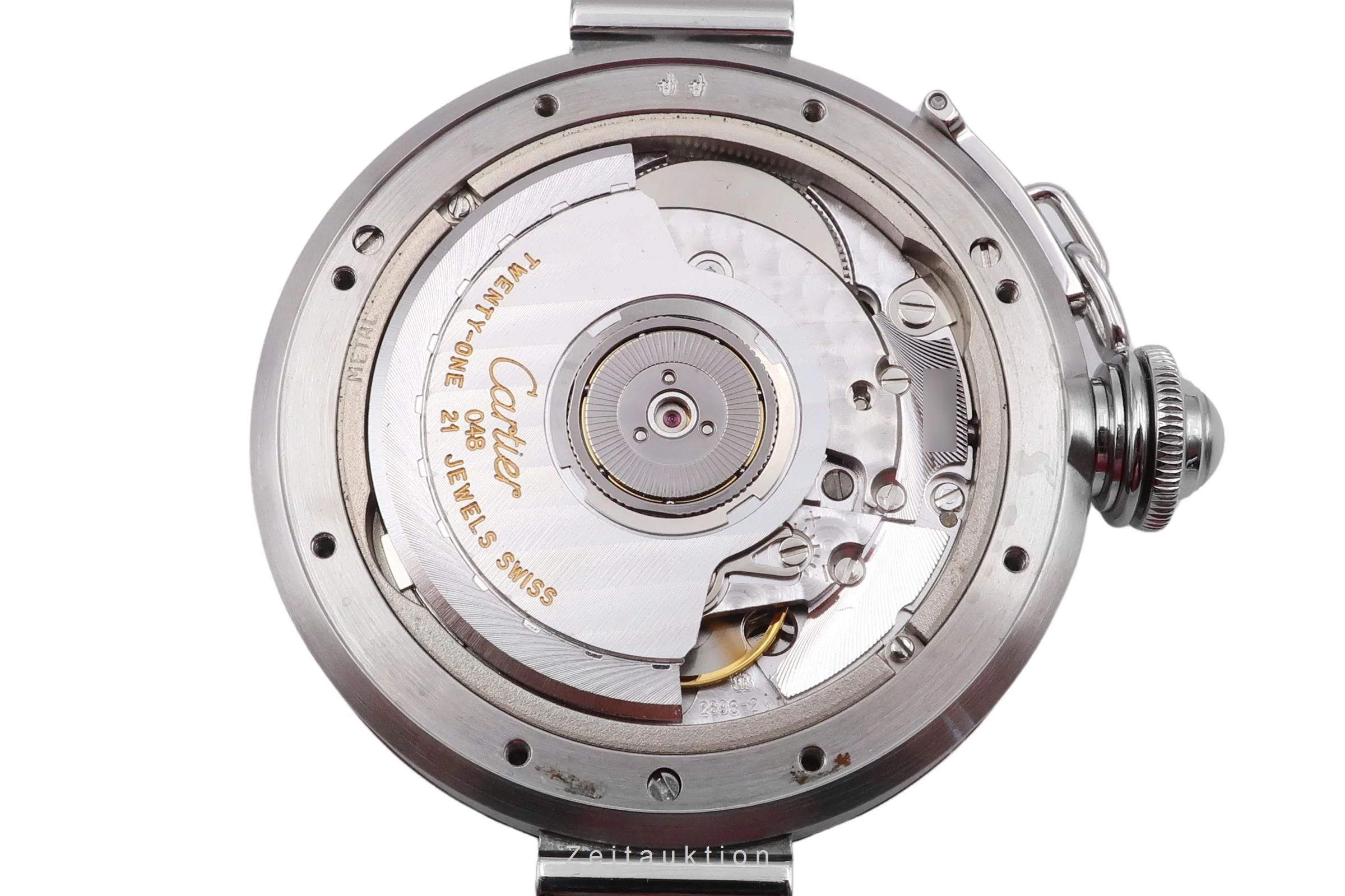 Cartier Pasha steel automatic men's watch W31029M7, 2377  [2505052] - Image 14