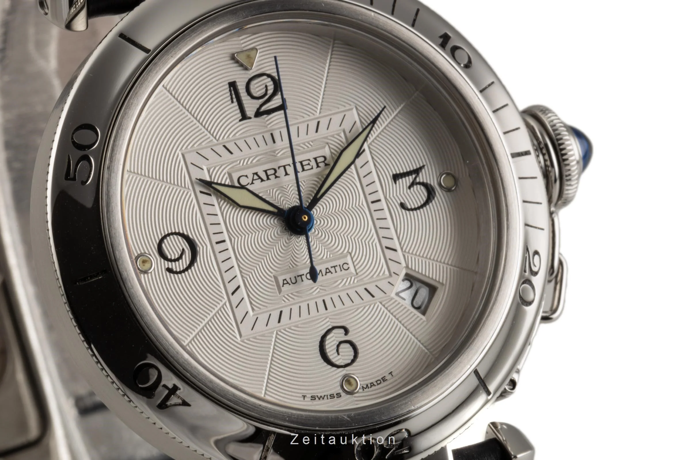 Cartier Pasha steel automatic men's watch W3103155, 2378 LP: 7300EUR  [2305034] - Image 13