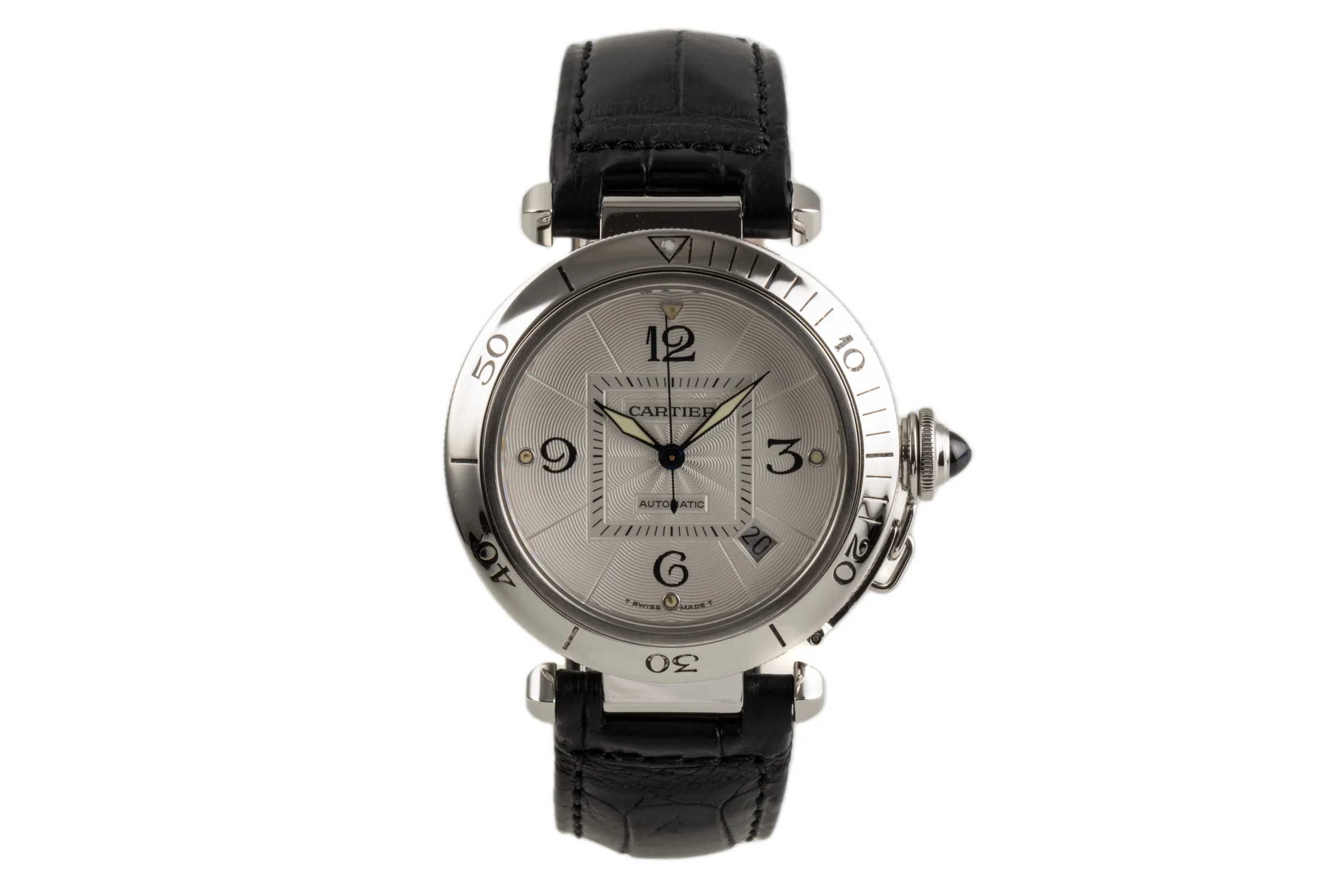 Cartier Pasha steel automatic men's watch W3103155, 2378 LP: 7300EUR  [2305034] - Image 4