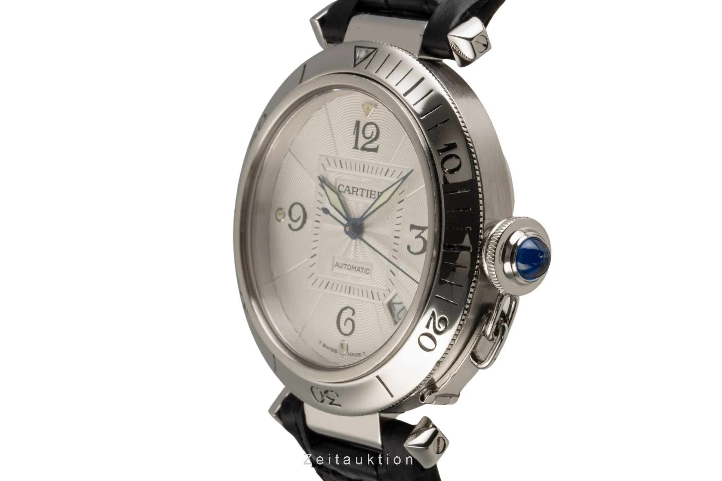 Cartier Pasha steel automatic men's watch W3103155, 2378 LP: 7300EUR  [2305034] - Image 6