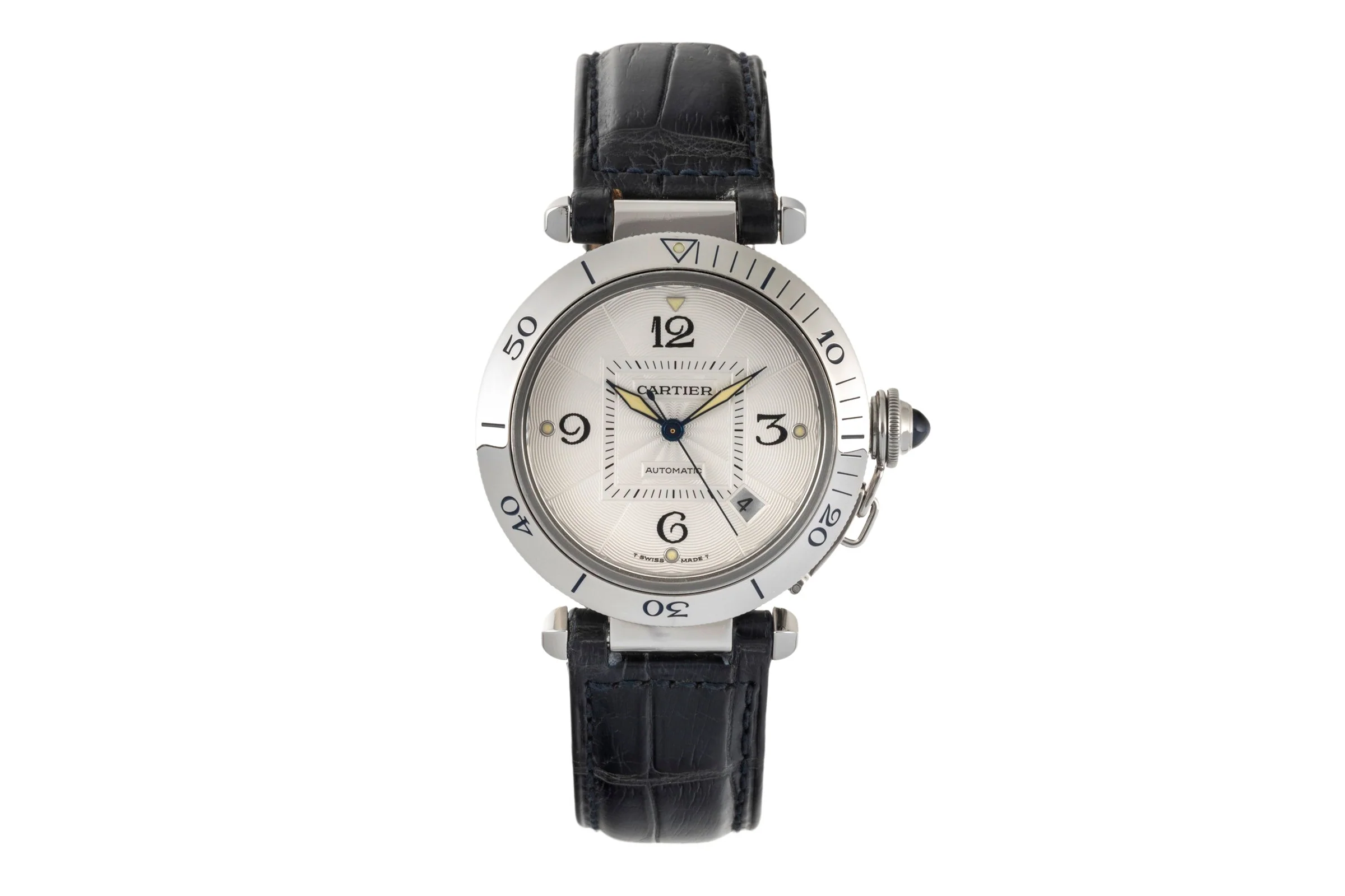 Cartier Pasha steel automatic men's watch W3103155, 2378 LP: 7300EUR  [2400459] - Image 4