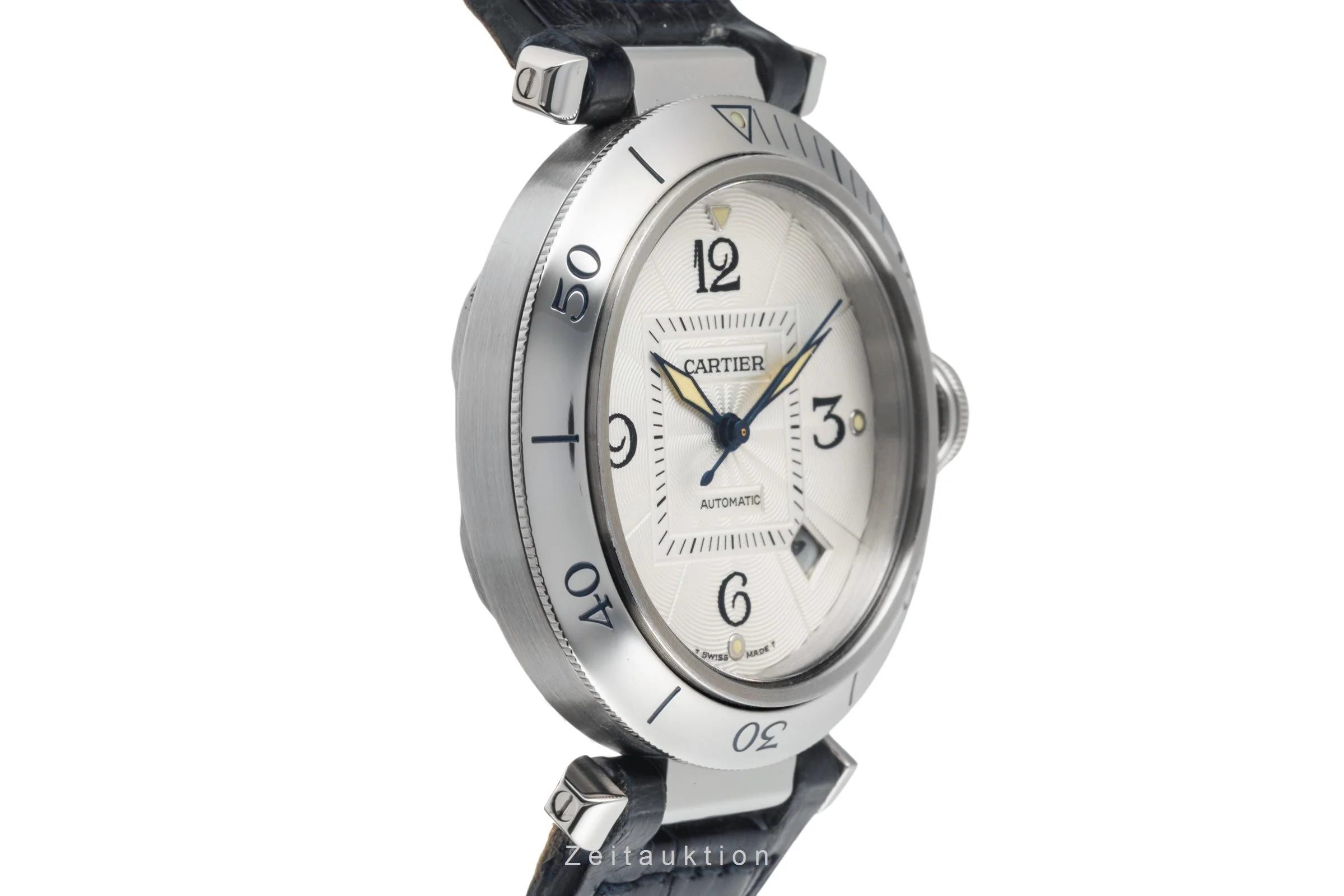 Cartier Pasha steel automatic men's watch W3103155, 2378 LP: 7300EUR  [2400459] - Image 7