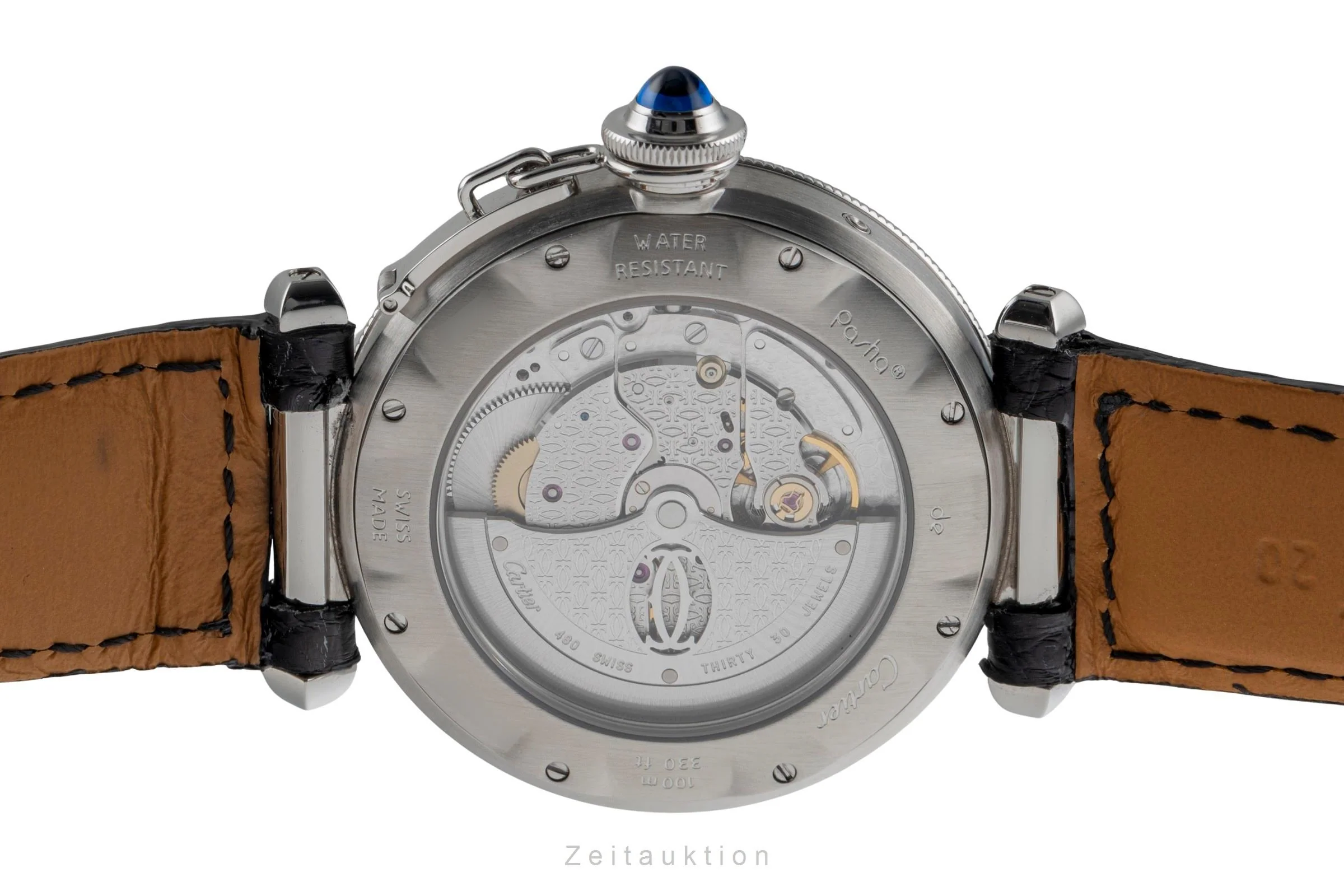 Cartier Pasha steel automatic men's watch W3103755  [2501150] - Image 13