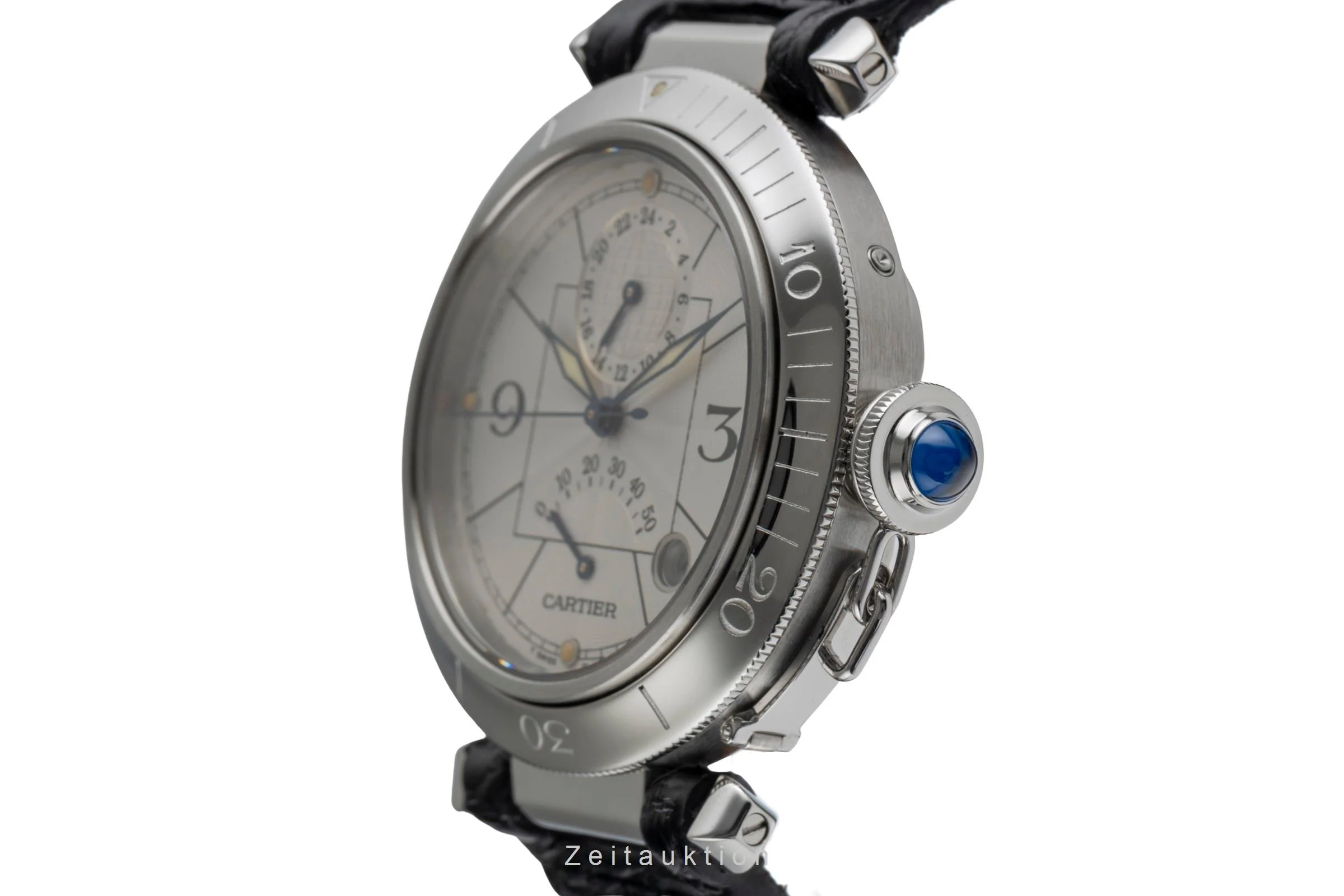 Cartier Pasha steel automatic men's watch W3103755  [2501150] - Image 7