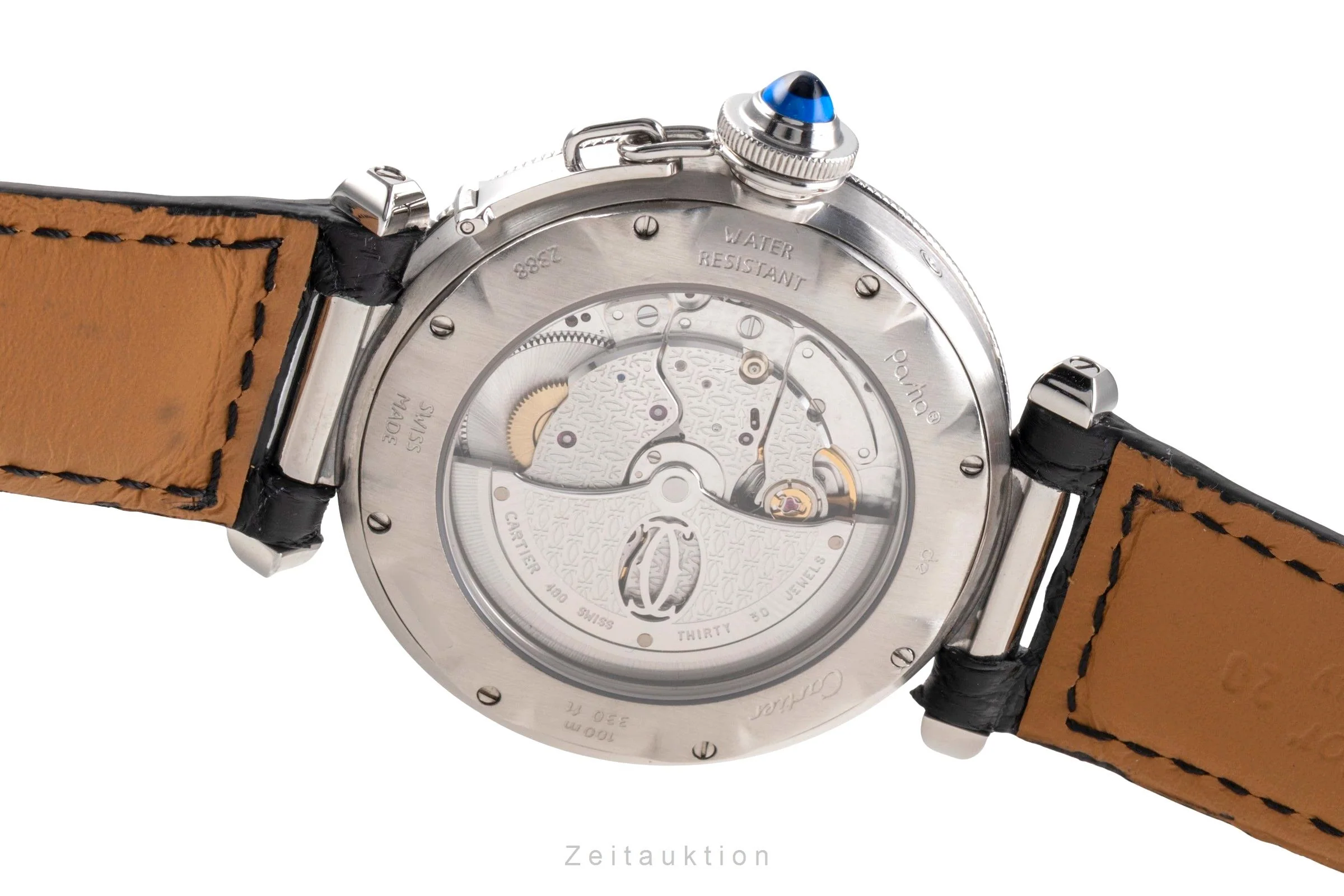 Cartier Pasha steel automatic men's watch W3103755  [2503333] - Image 12