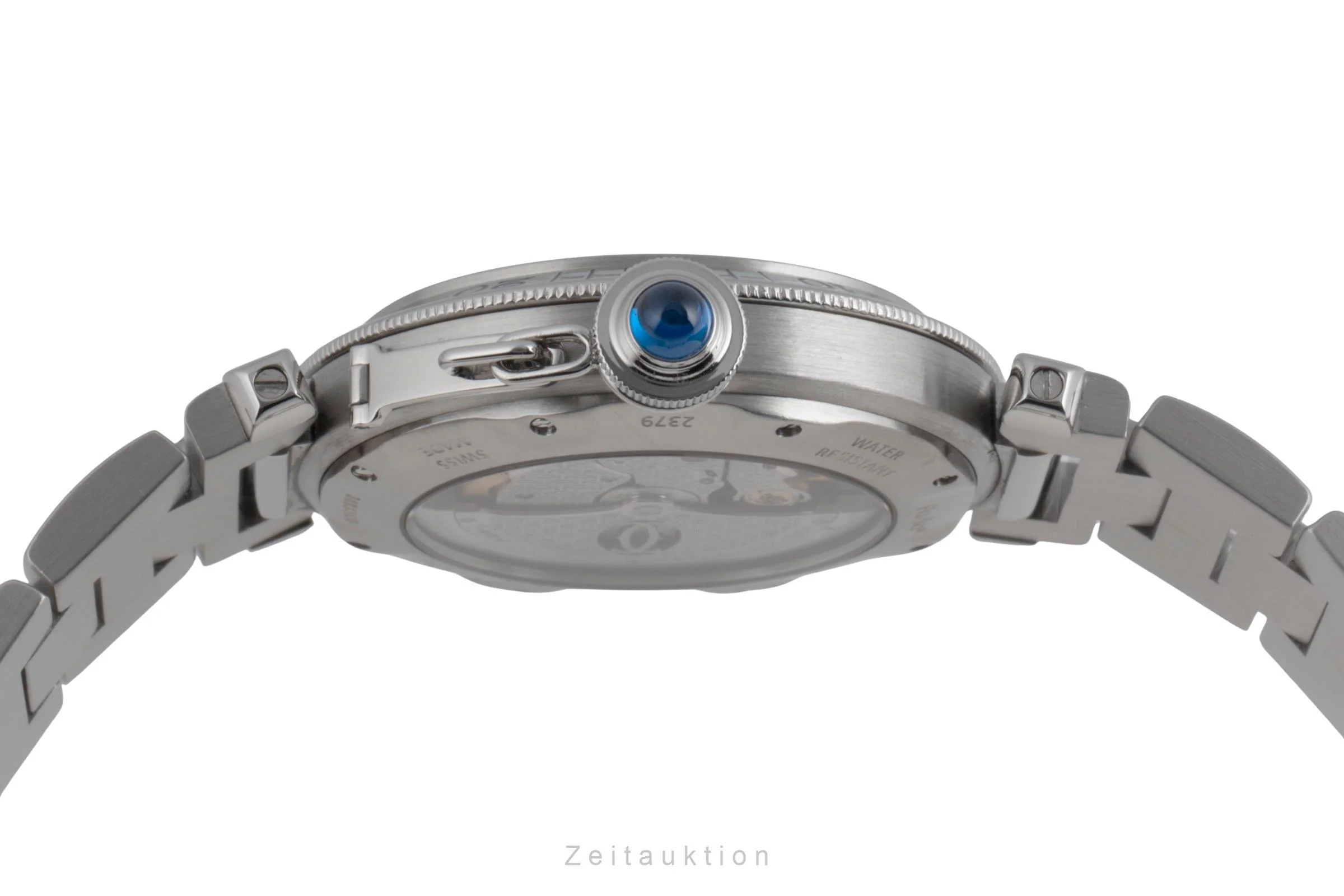 Cartier Pasha steel automatic men's watch W31040H3  [2600315] - Image 13