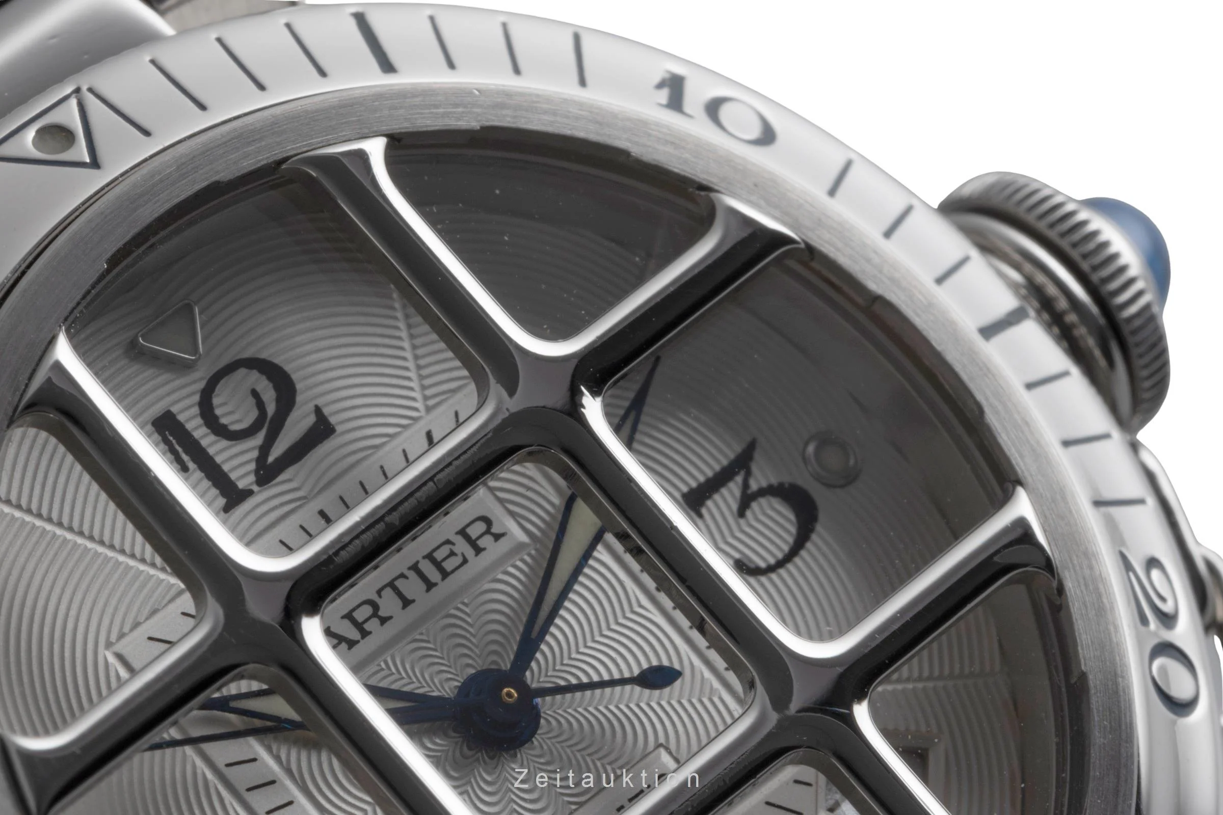 Cartier Pasha steel automatic men's watch W31040H3  [2600315] - Image 14