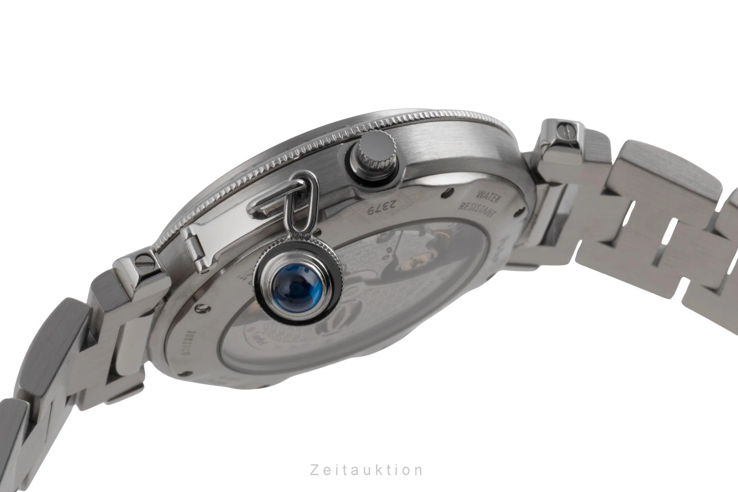 Cartier Pasha steel automatic men's watch W31040H3  [2600315] - Image 15