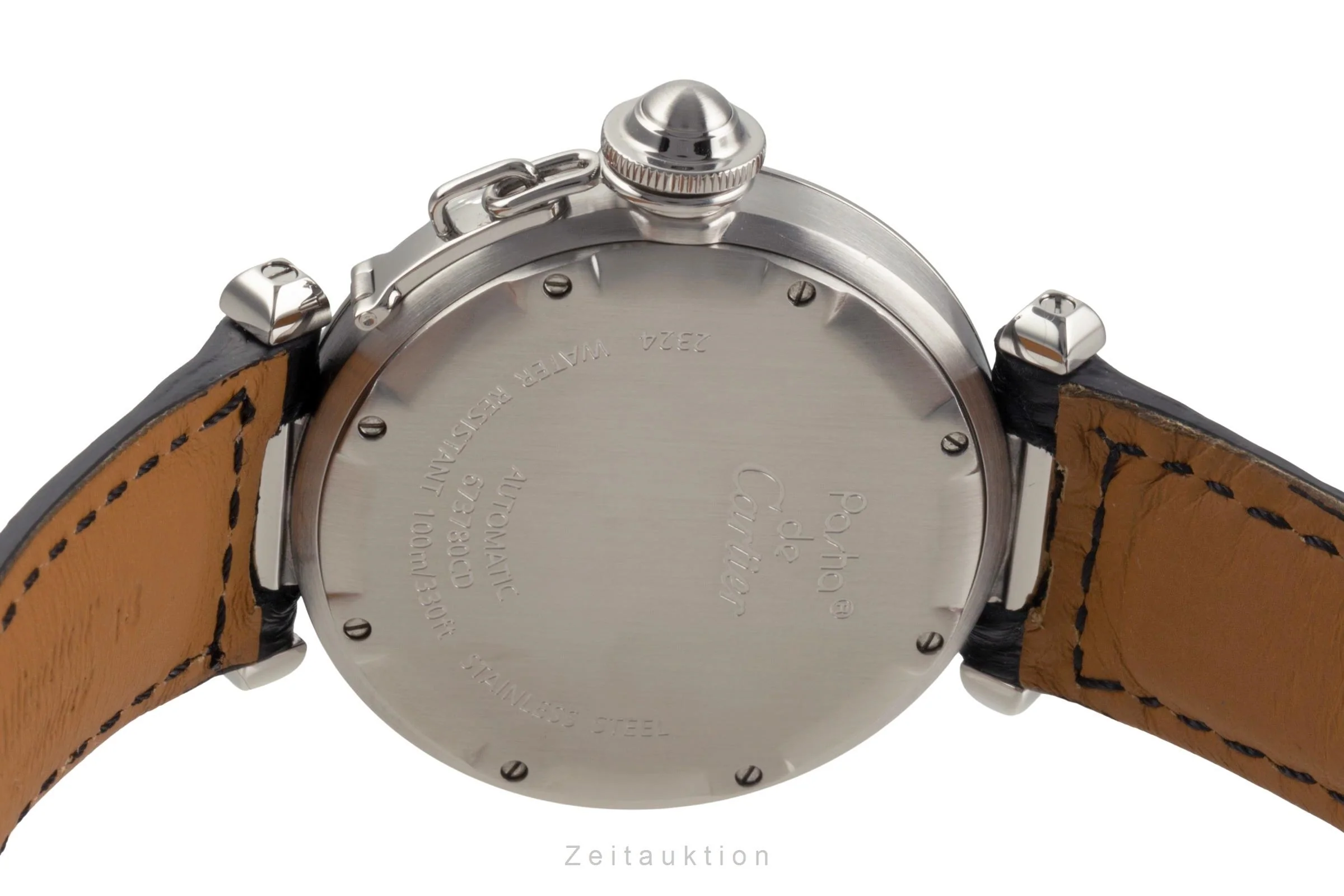 Cartier Pasha steel automatic men's watch W3106099, 2324  [2504655] - Image 11