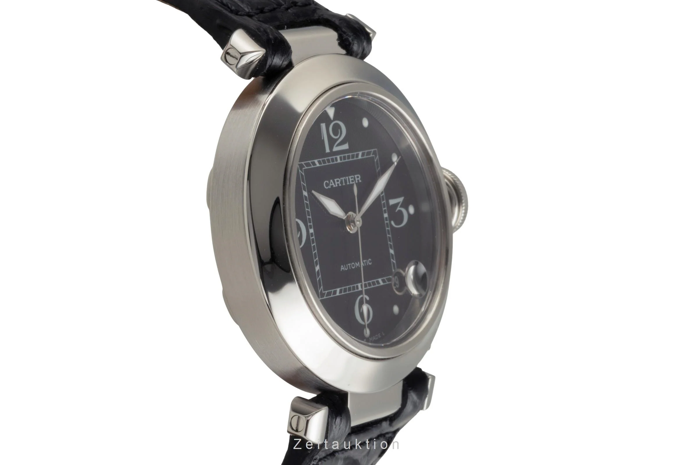 Cartier Pasha steel automatic men's watch W3106099, 2324  [2504655] - Image 8