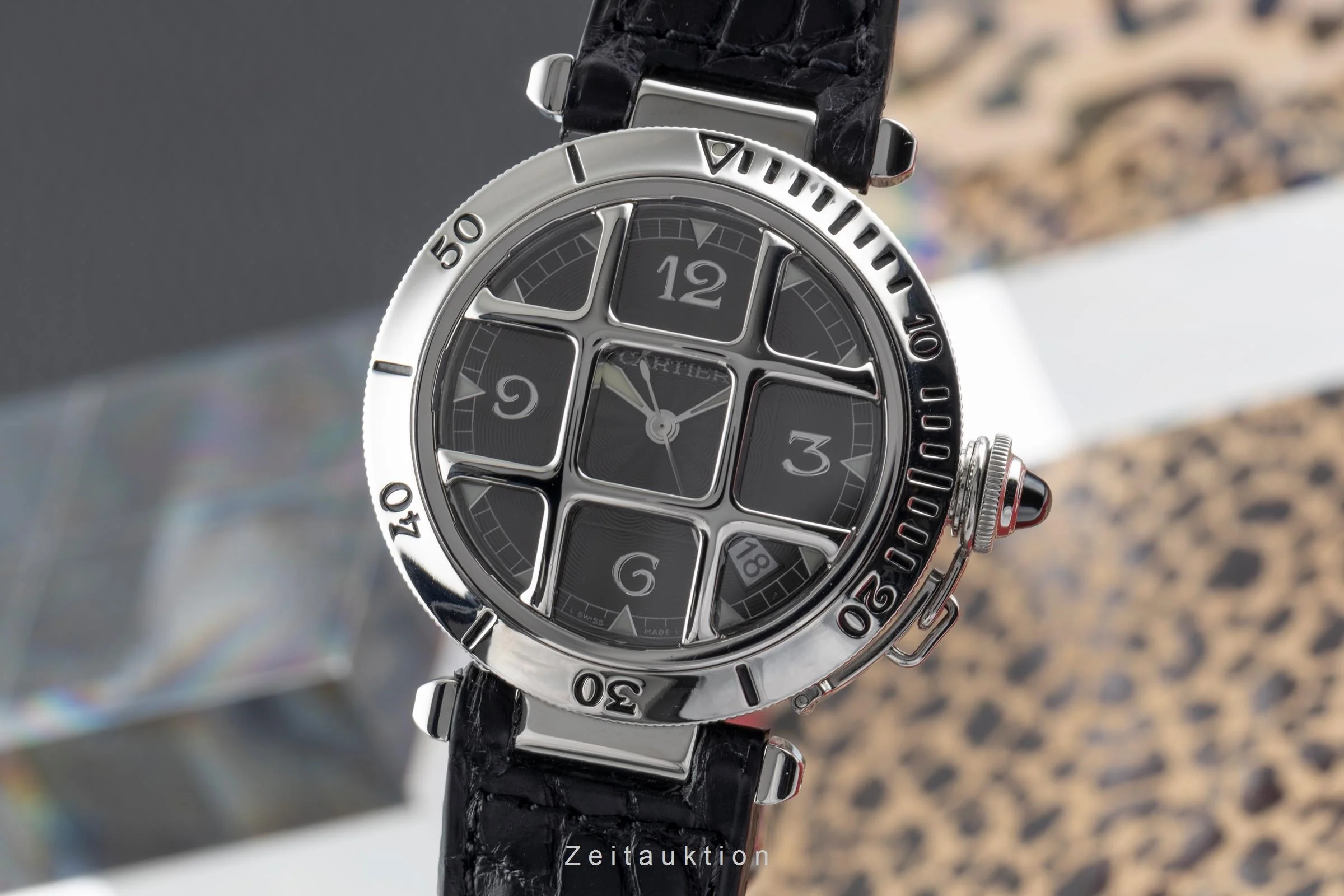 Cartier Pasha steel automatic men's watch W3106255, 2379  [2504017] - Image 2