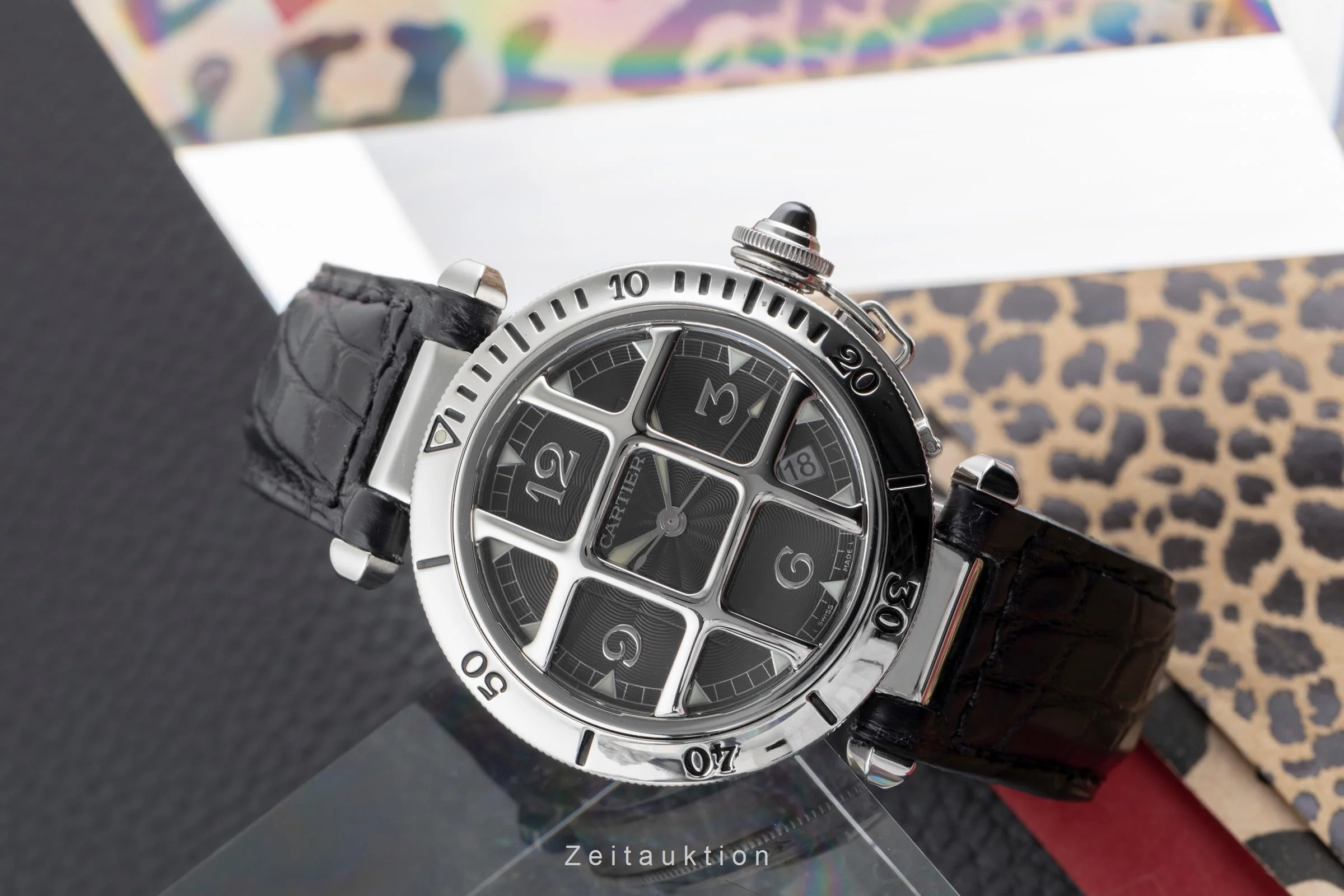 Cartier Pasha steel automatic men's watch W3106255, 2379  [2504017] - Image 3