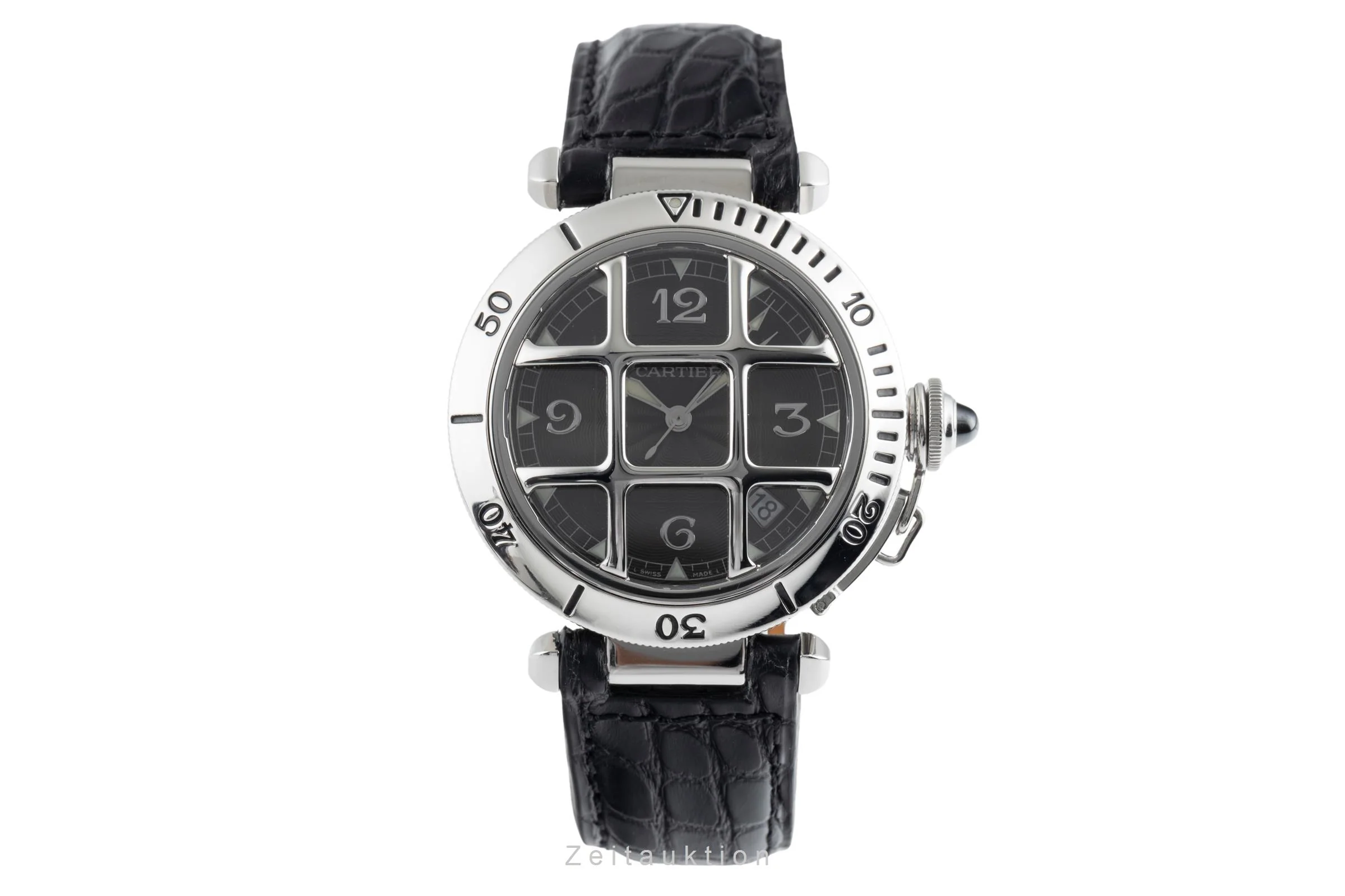 Cartier Pasha steel automatic men's watch W3106255, 2379  [2504017] - Image 5
