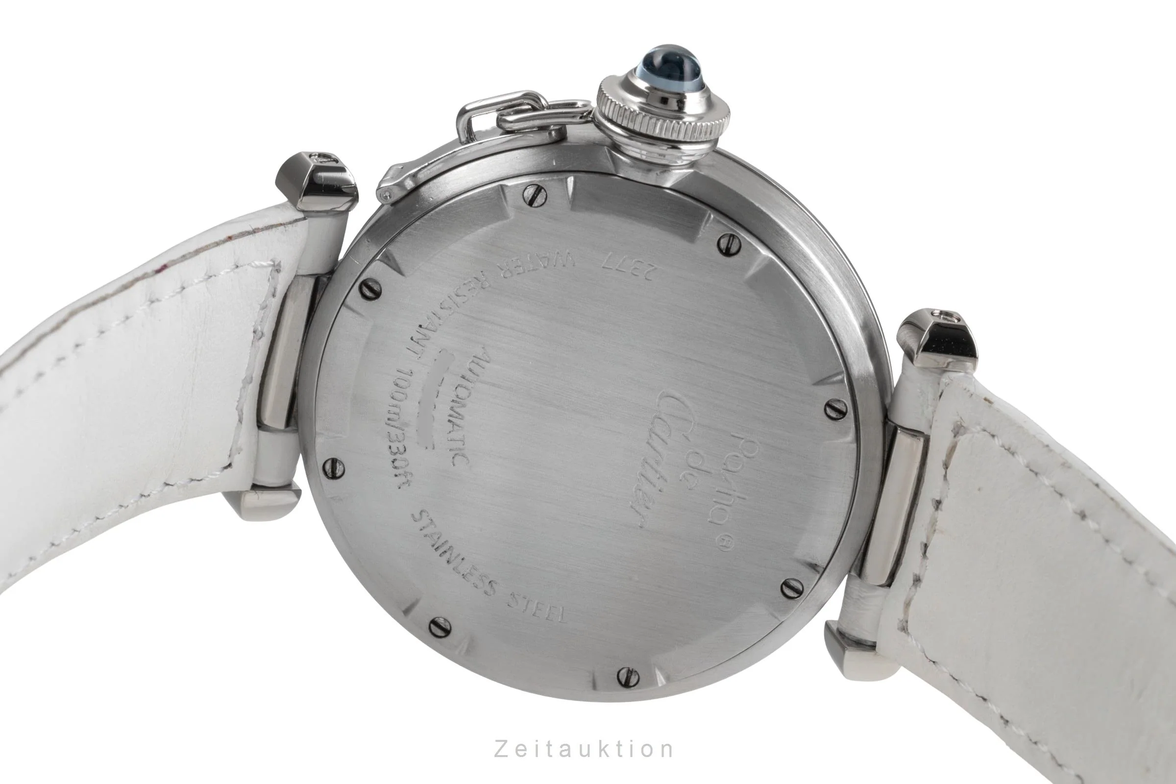 Cartier Pasha steel automatic men's watch W3107199  [2502798] - Image 11