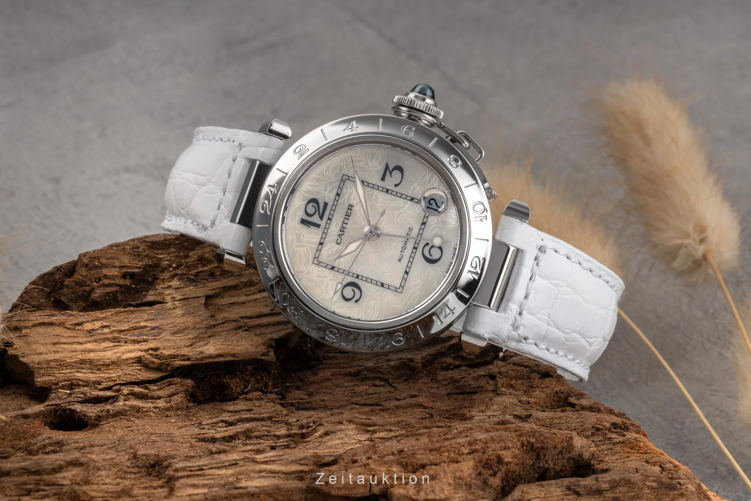 Cartier Pasha steel automatic men's watch W3107199  [2502798] - Image 3