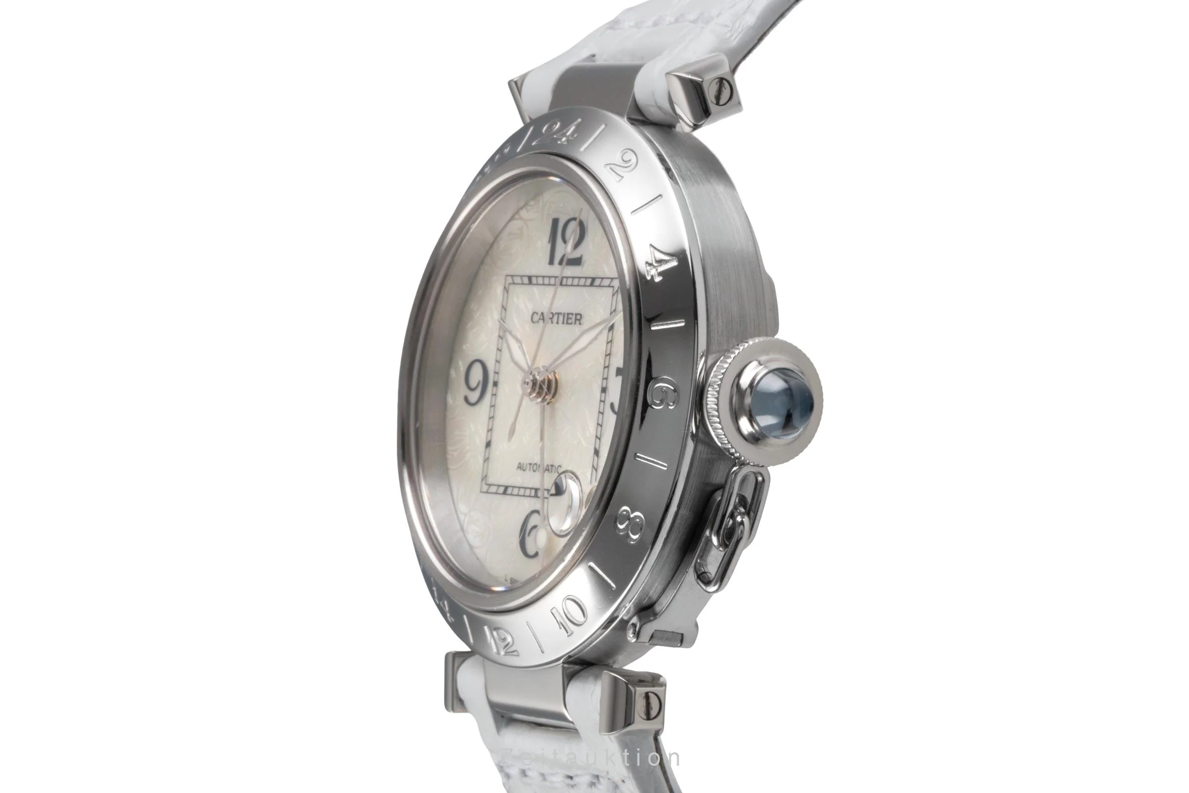 Cartier Pasha steel automatic men's watch W3107199  [2502798] - Image 7