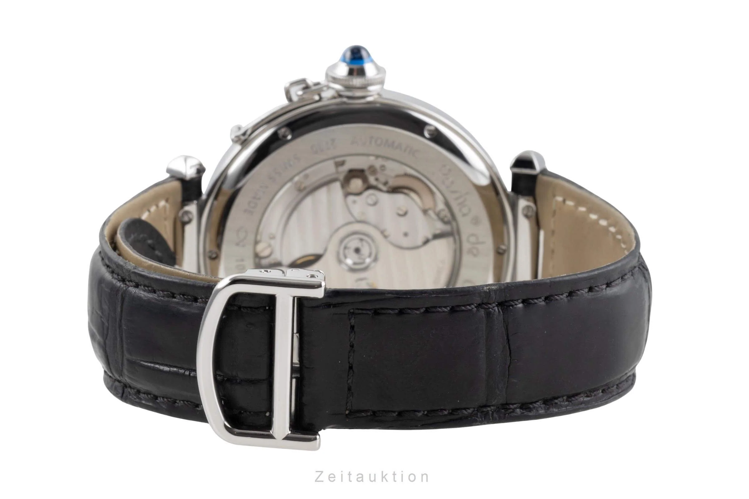 Cartier Pasha steel automatic men's watch W3107255  [2502203] - Image 12