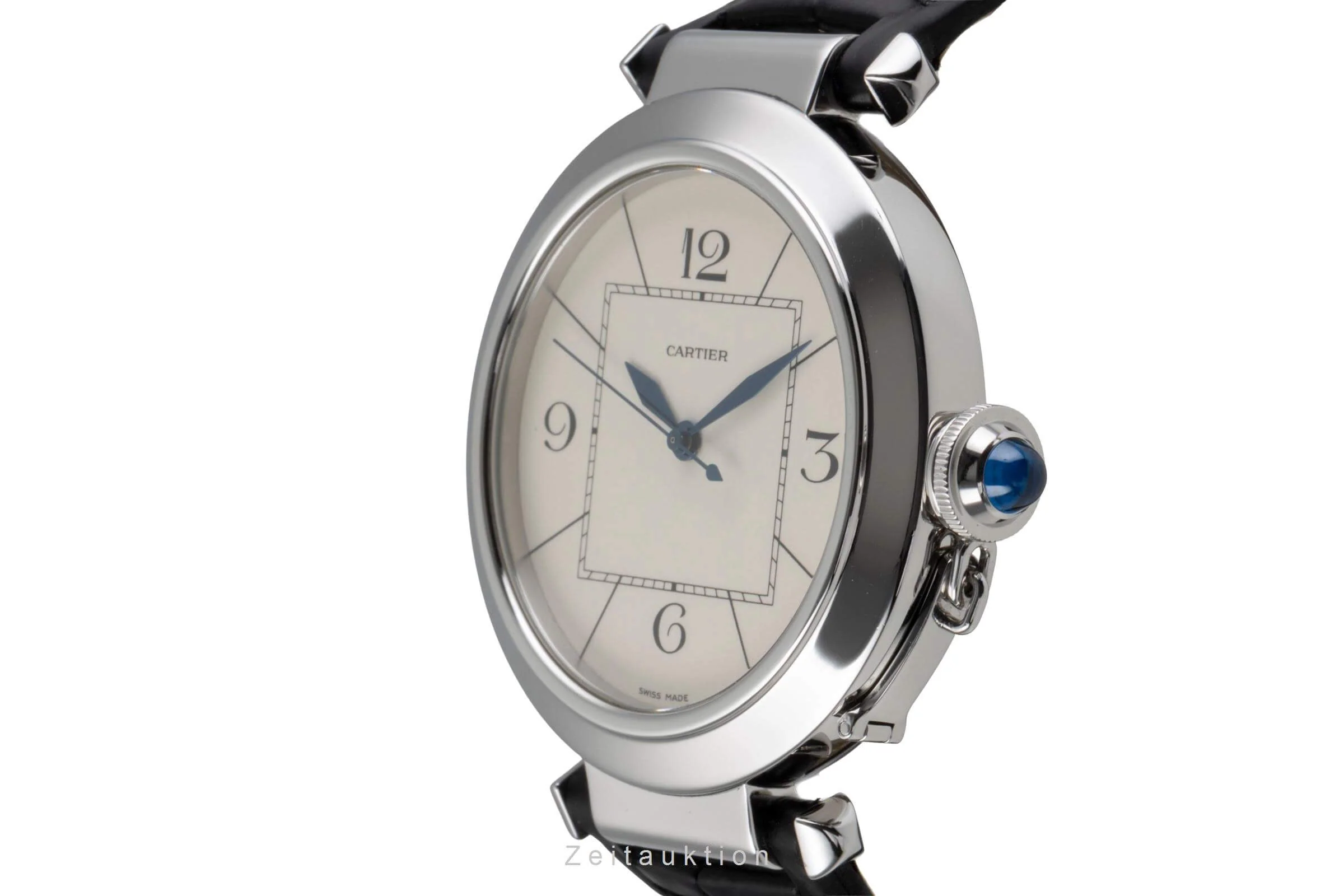 Cartier Pasha steel automatic men's watch W3107255  [2502203] - Image 7