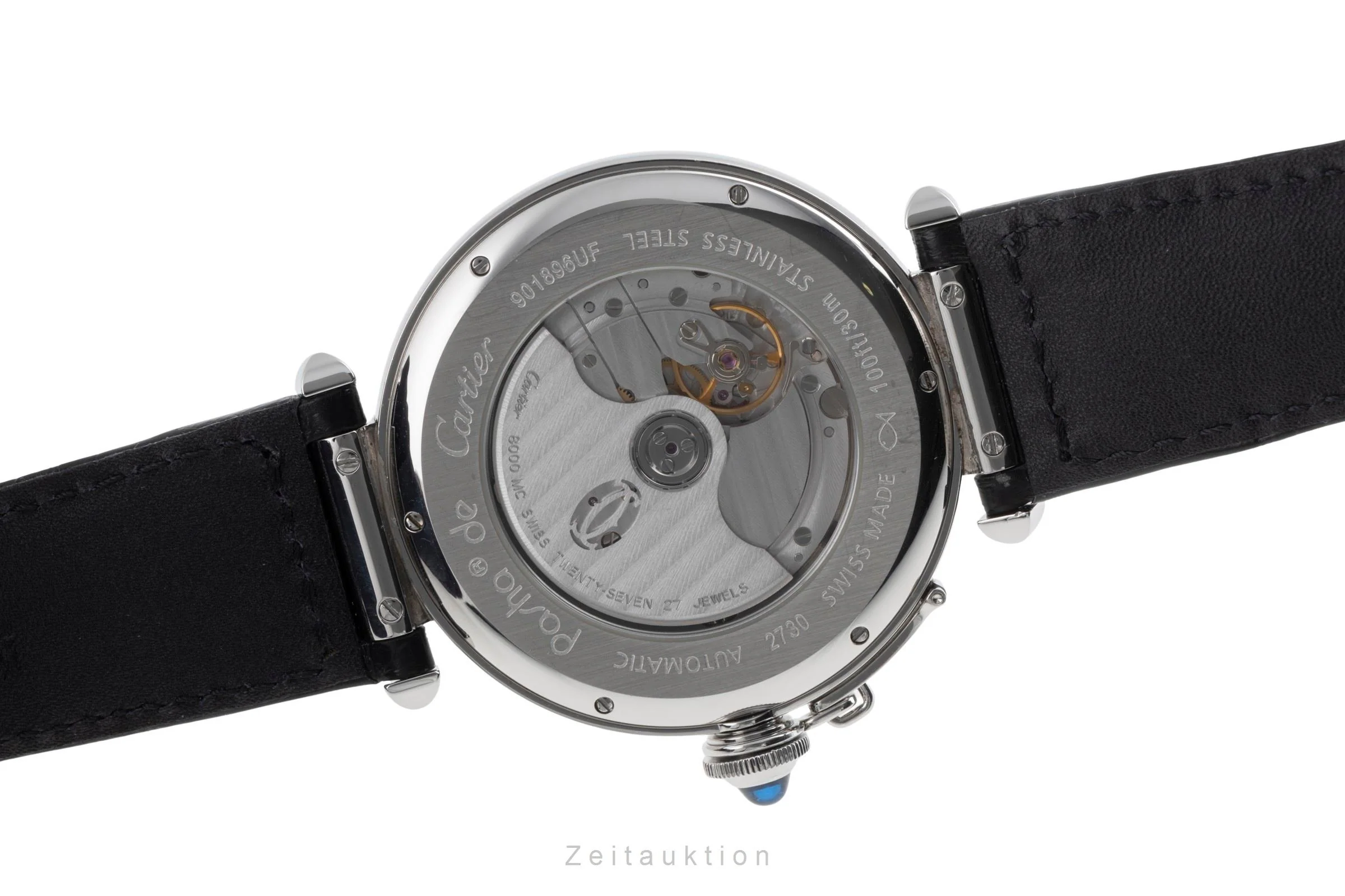 Cartier Pasha steel automatic men's watch W3107255, 2730  [2504419] - Image 12