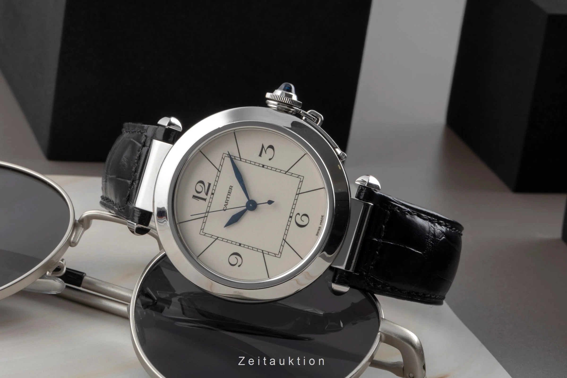 Cartier Pasha steel automatic men's watch W3107255, 2730  [2504419] - Image 3