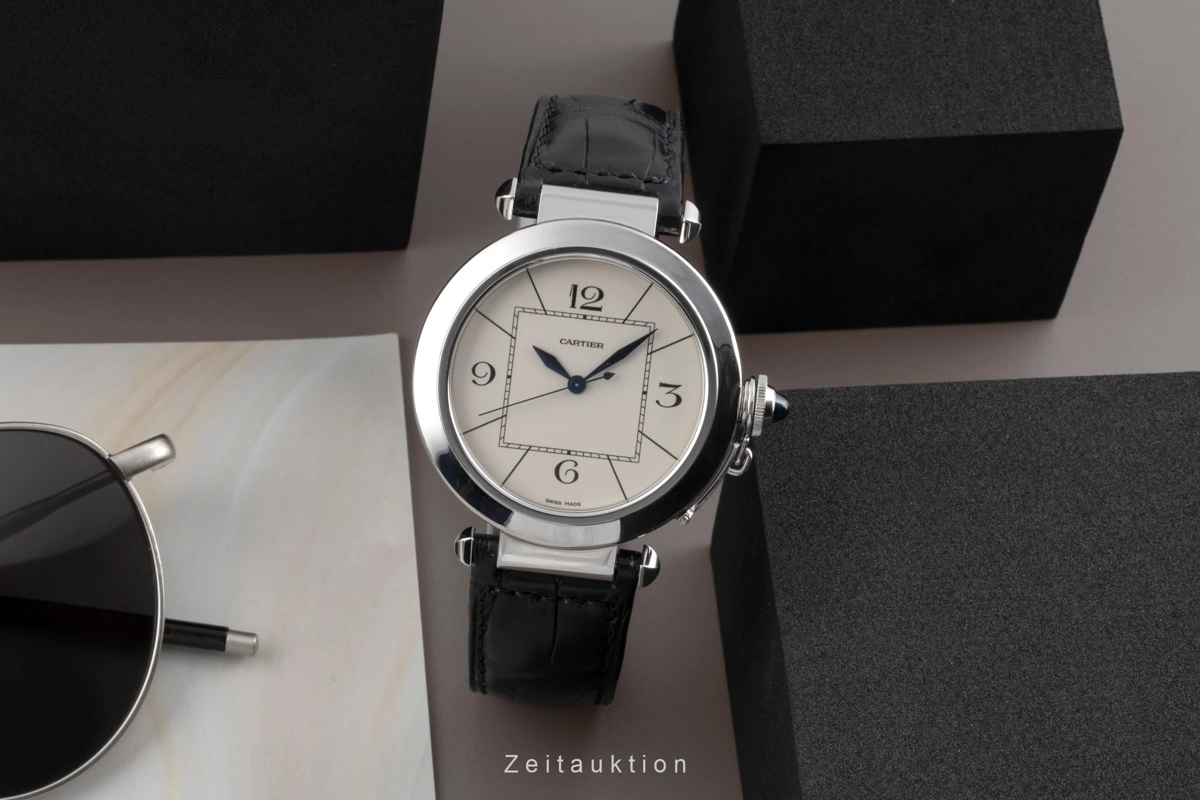 Cartier Pasha steel automatic men's watch W3107255, 2730  [2504419] - Image 4