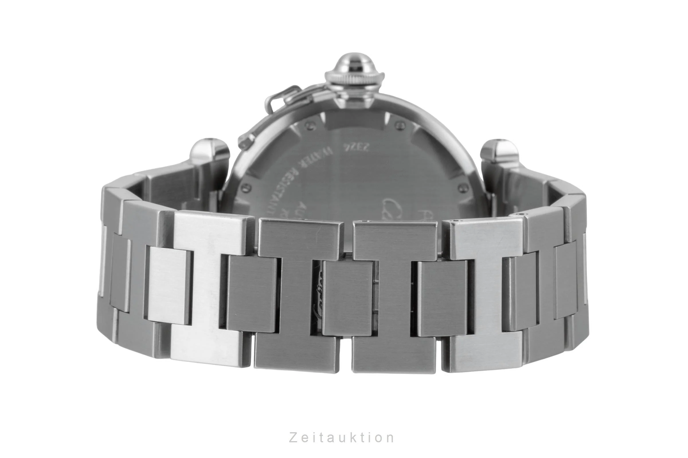 Cartier Pasha steel automatic men's watch W31074M7  [2600327] - Image 14