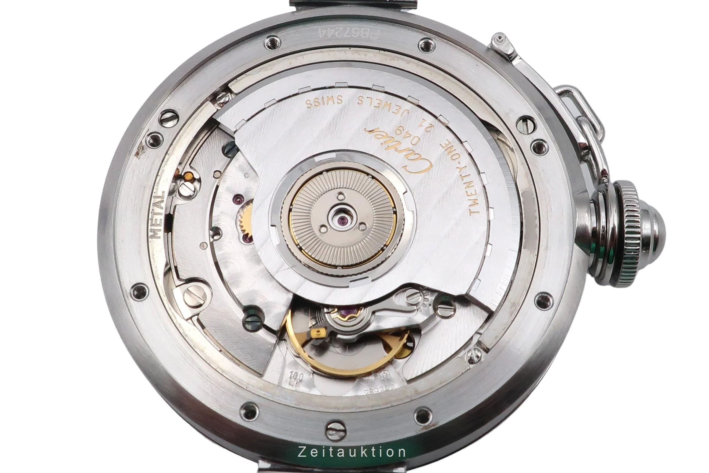 Cartier Pasha steel automatic men's watch W31074M7  [2600327] - Image 15