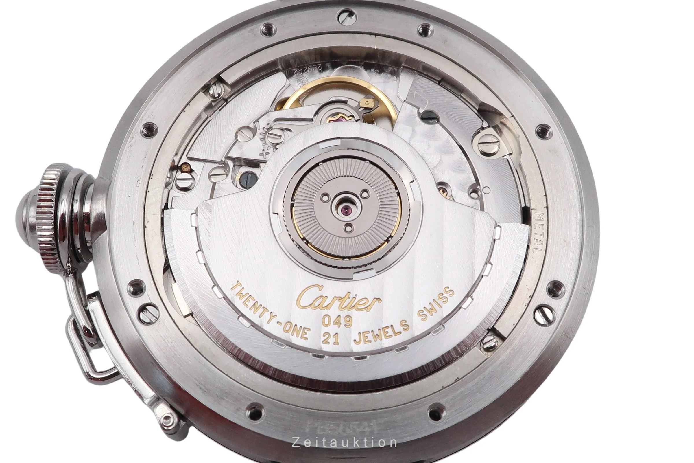 Cartier Pasha steel automatic men's watch W31076M7 LP: 7200EUR  [2503066] - Image 15