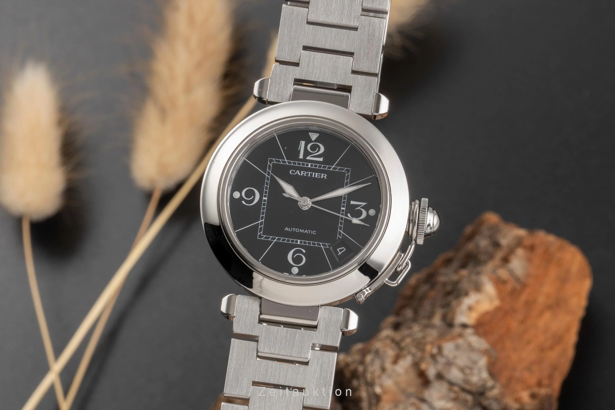Cartier Pasha steel automatic men's watch W31076M7 LP: 7200EUR  [2503066] - Image 2