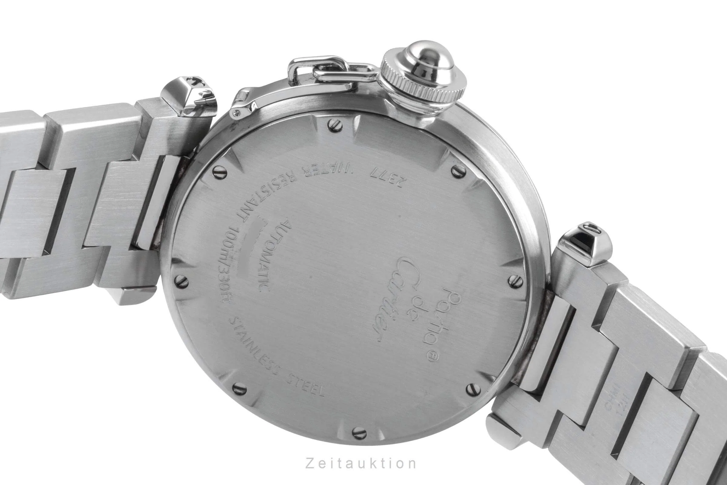 Cartier Pasha steel automatic men's watch W31078M7 LP: 7200EUR  [2501418] - Image 10