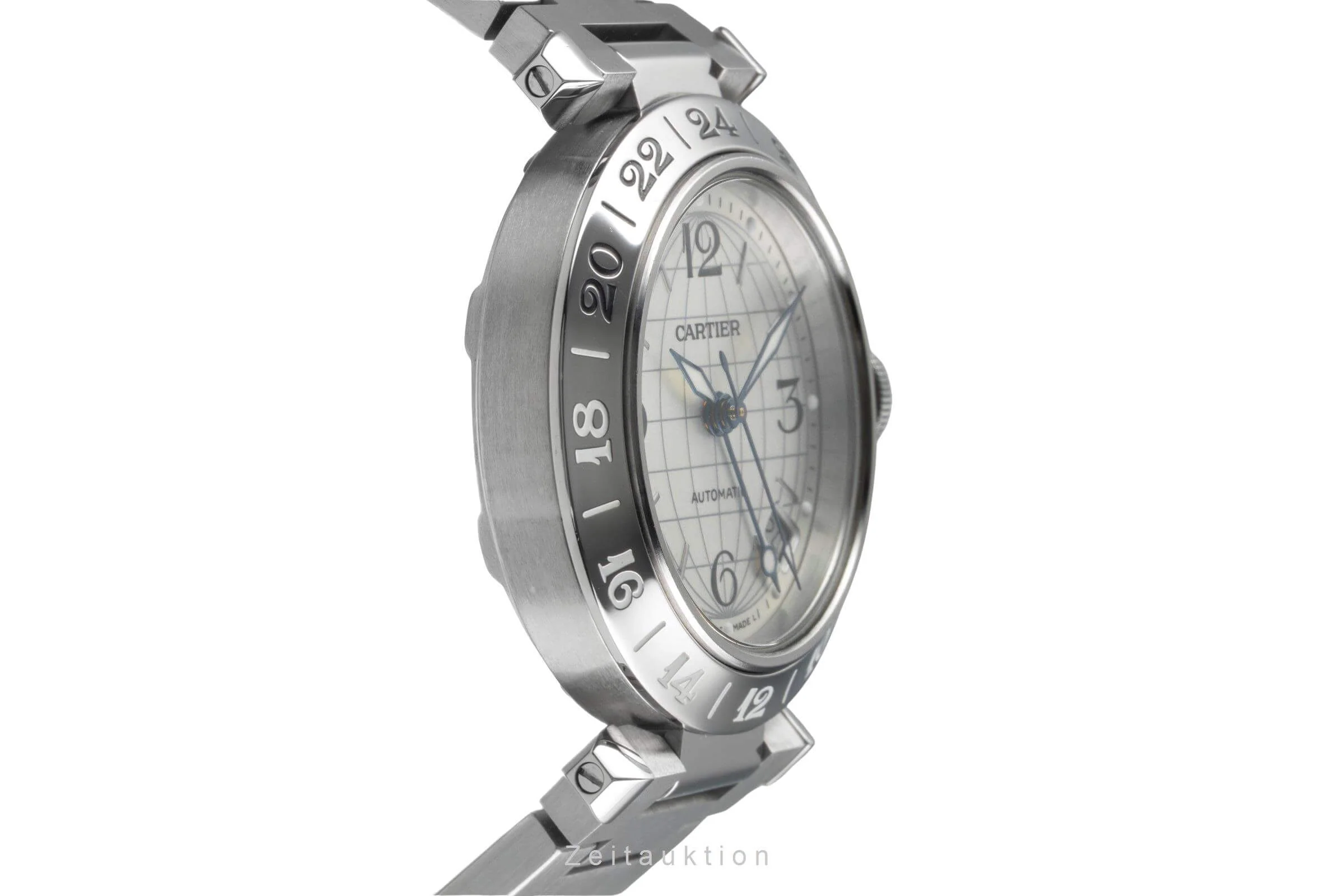 Cartier Pasha steel automatic men's watch W31078M7 LP: 7200EUR  [2501418] - Image 8