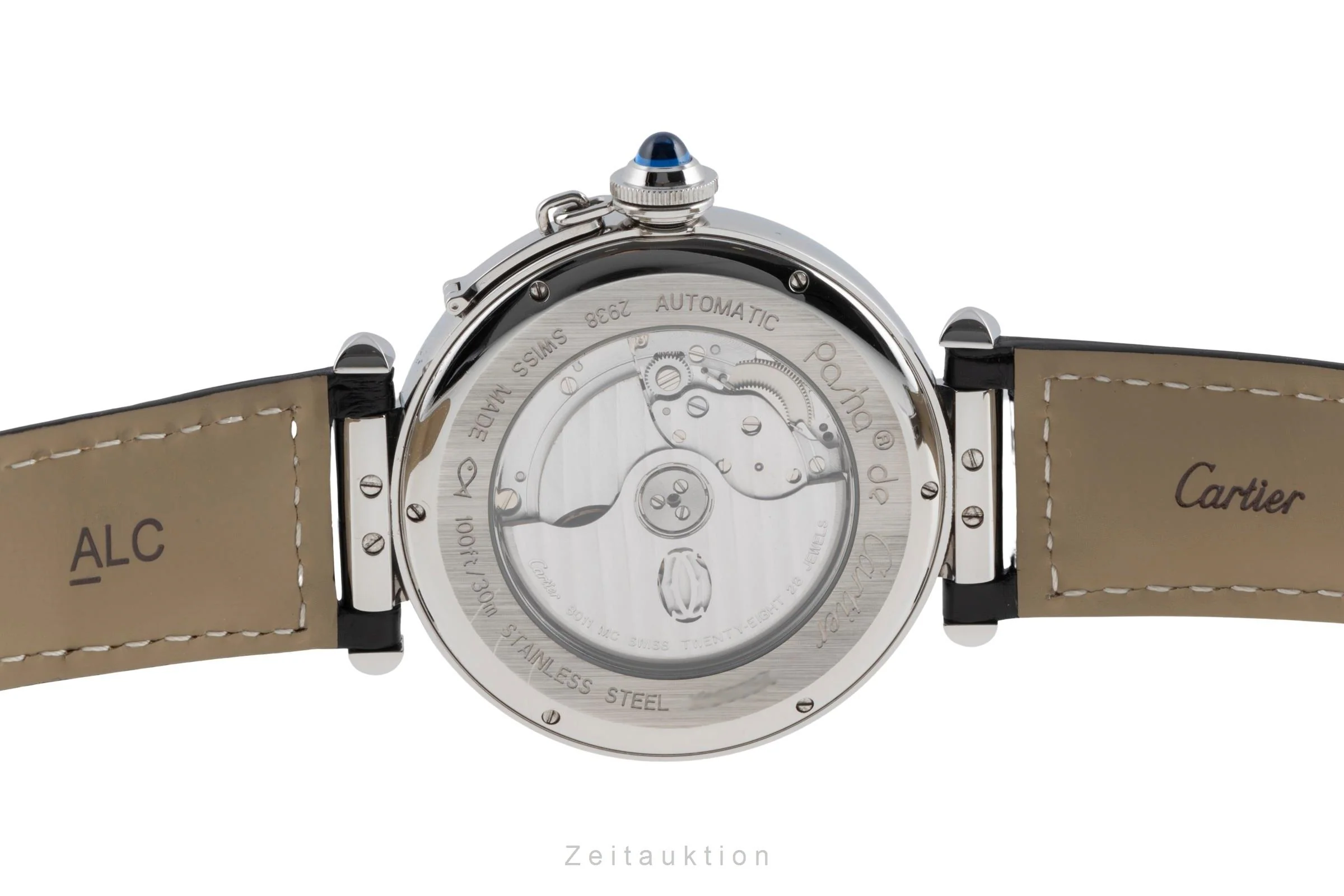 Cartier Pasha steel automatic men's watch W3109255  [2503596] - Image 12