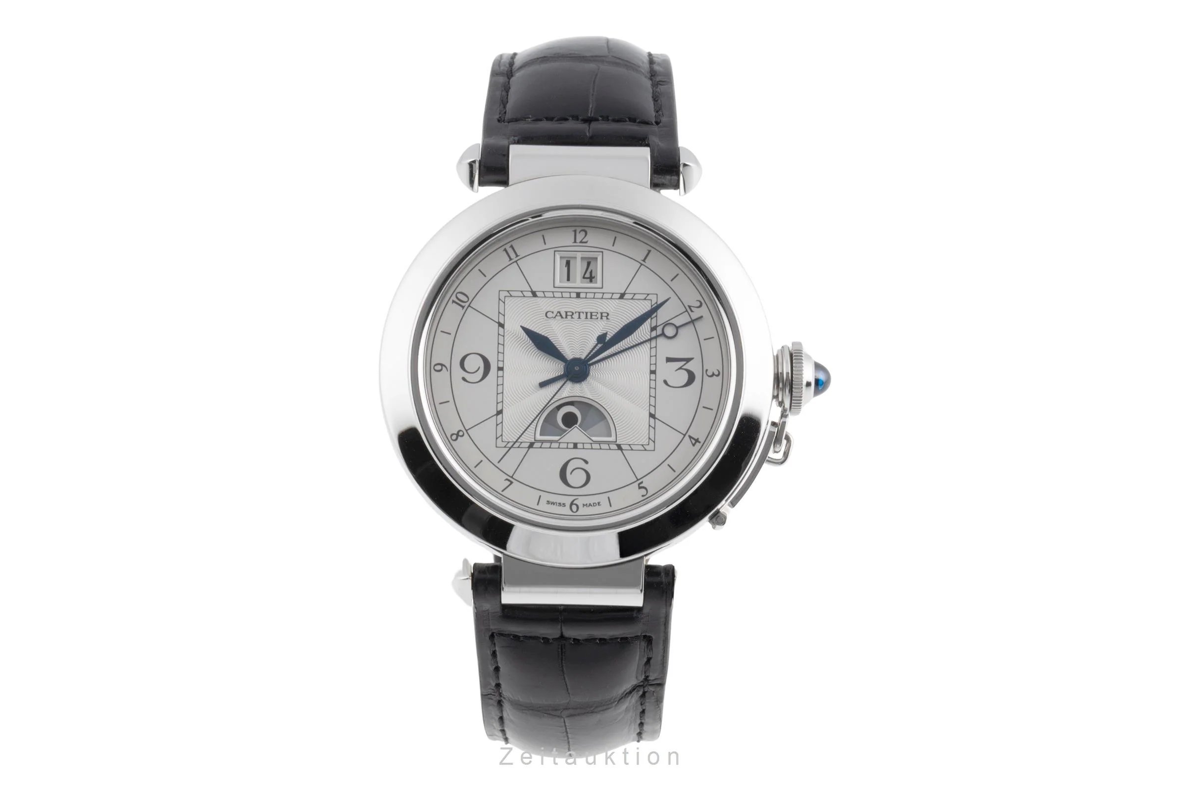 Cartier Pasha steel automatic men's watch W3109255  [2503596] - Image 5