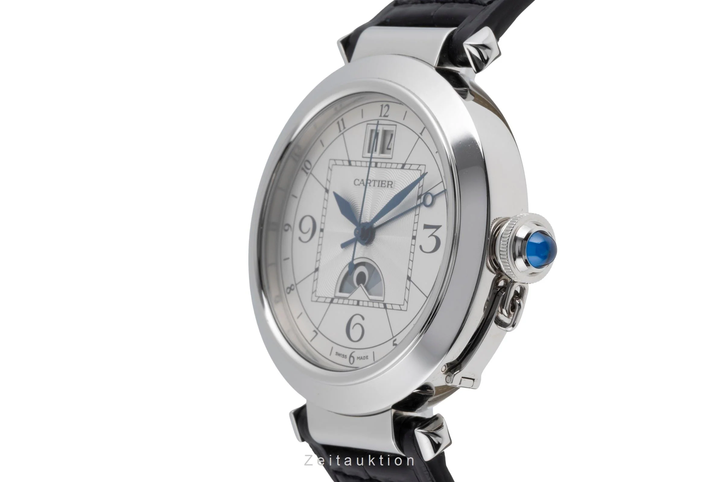 Cartier Pasha steel automatic men's watch W3109255  [2503596] - Image 7
