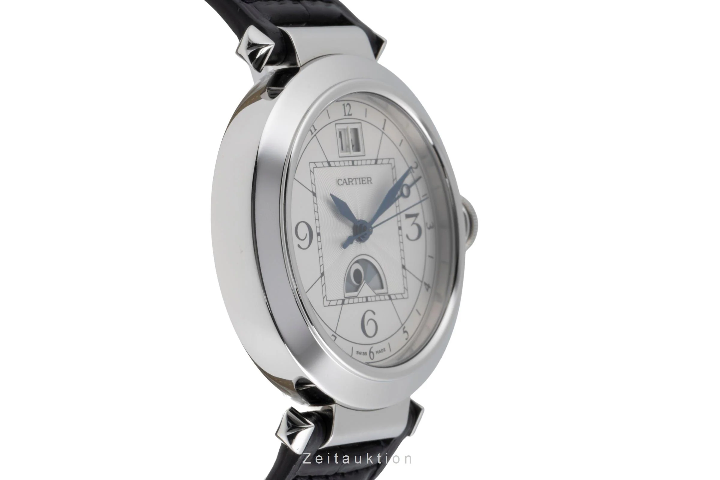 Cartier Pasha steel automatic men's watch W3109255  [2503596] - Image 8
