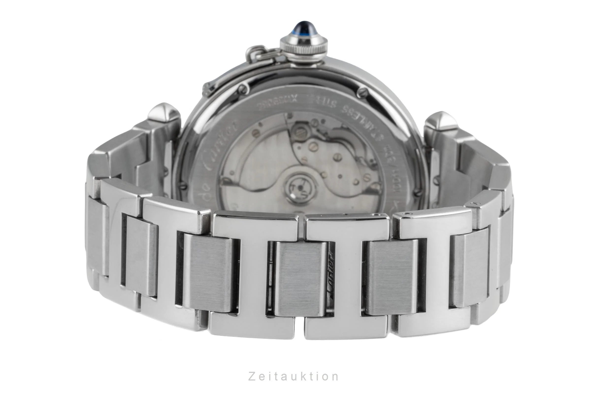 Cartier Pasha steel automatic men's watch W31093M7  [2507309] - Image 15