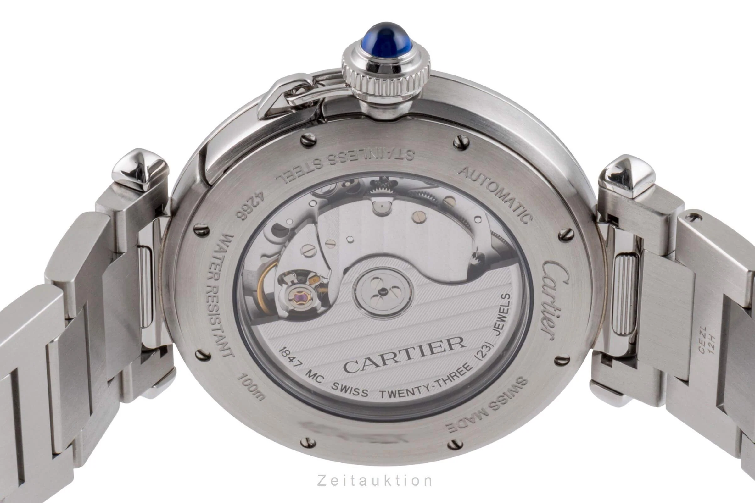 Cartier Pasha steel automatic men's watch WSPA0009  [2500308] - Image 11