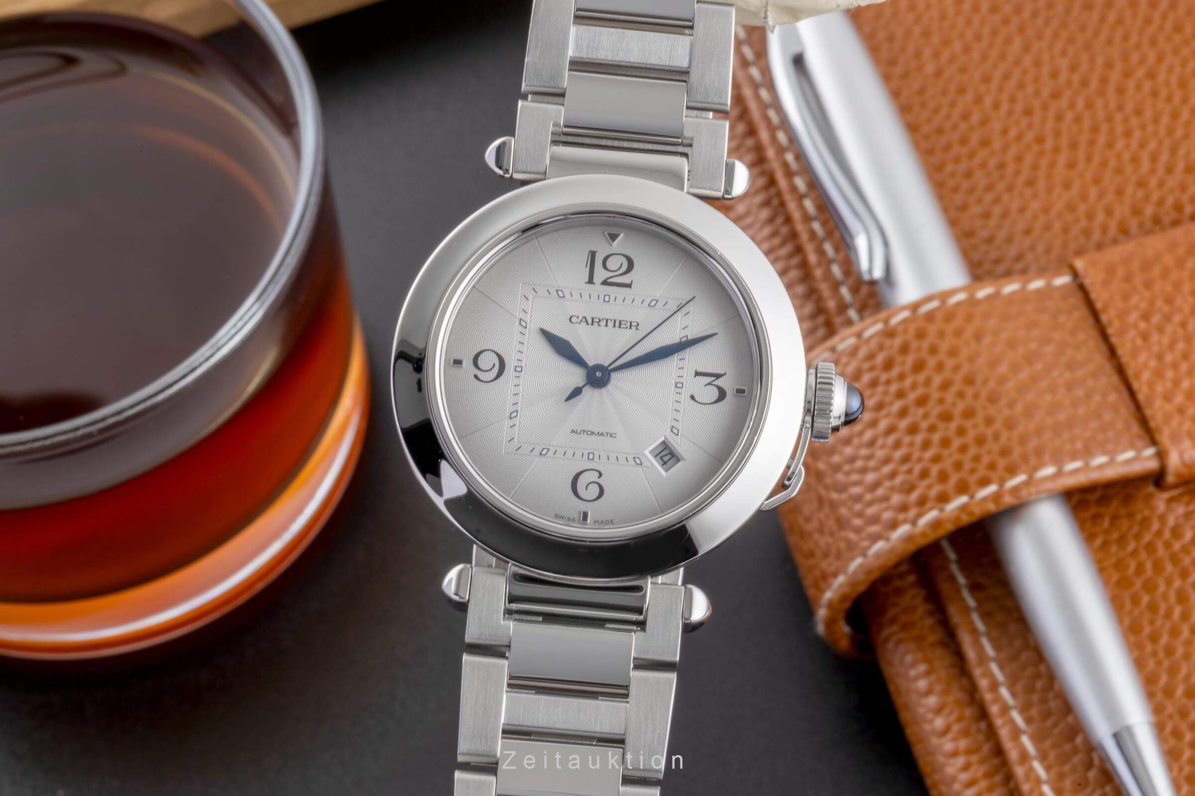 Cartier Pasha steel automatic men's watch WSPA0009  [2500308] - Image 2