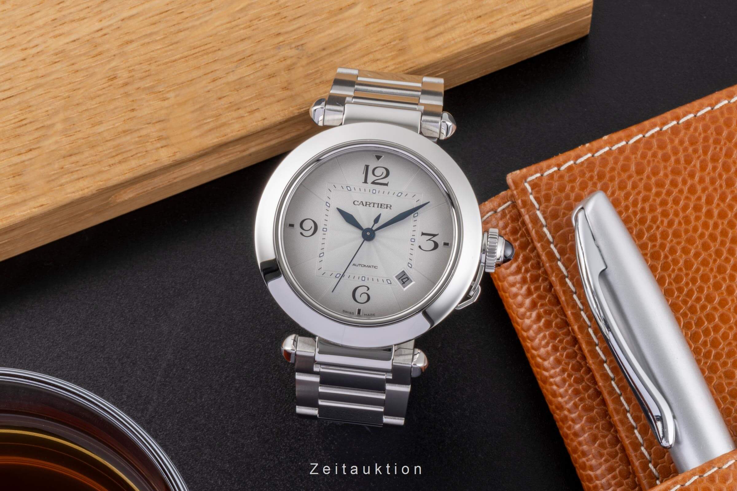 Cartier Pasha steel automatic men's watch WSPA0009  [2500308] - Image 4