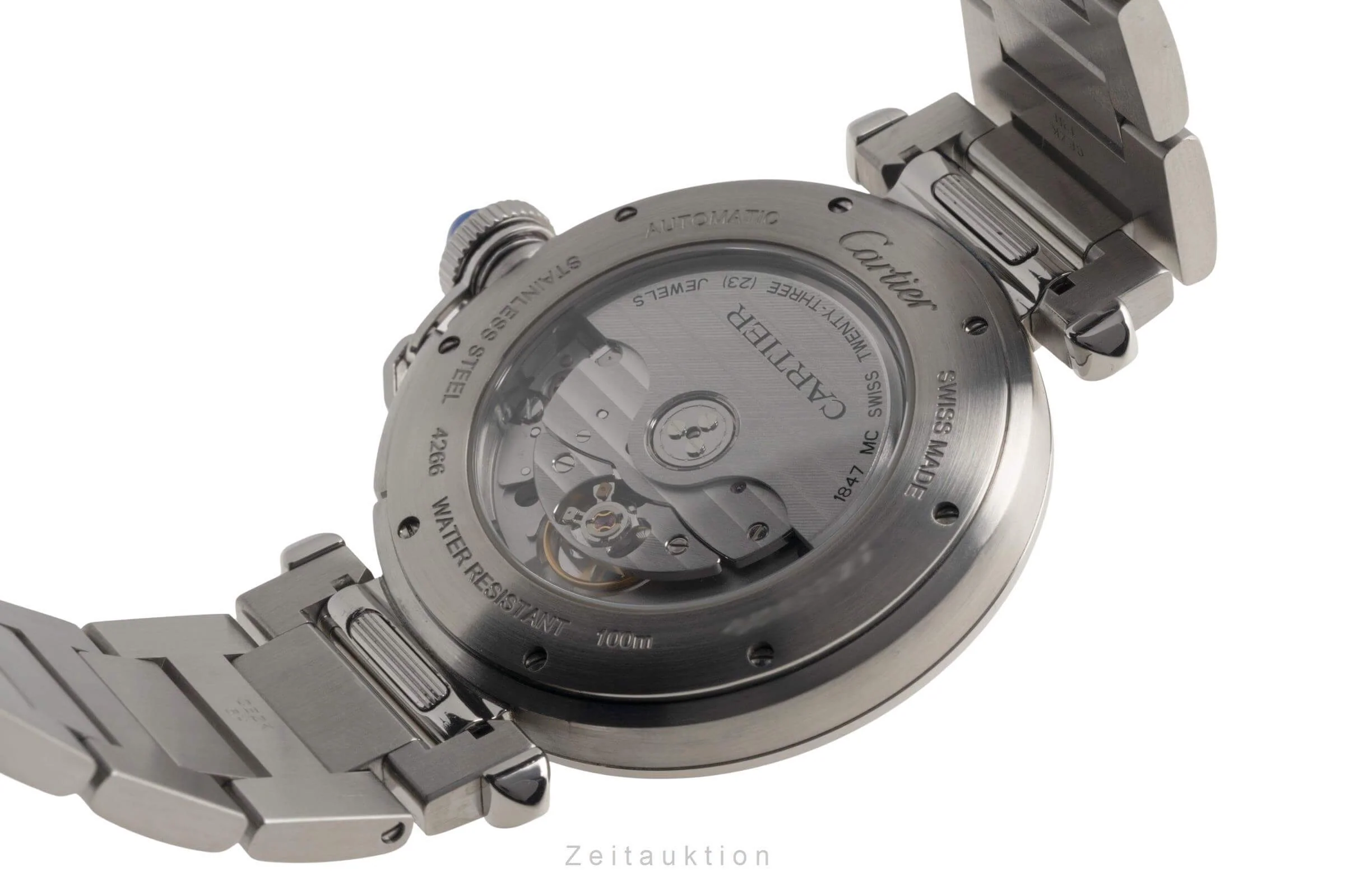 Cartier Pasha steel automatic men's watch WSPA0009  [2501858] - Image 11