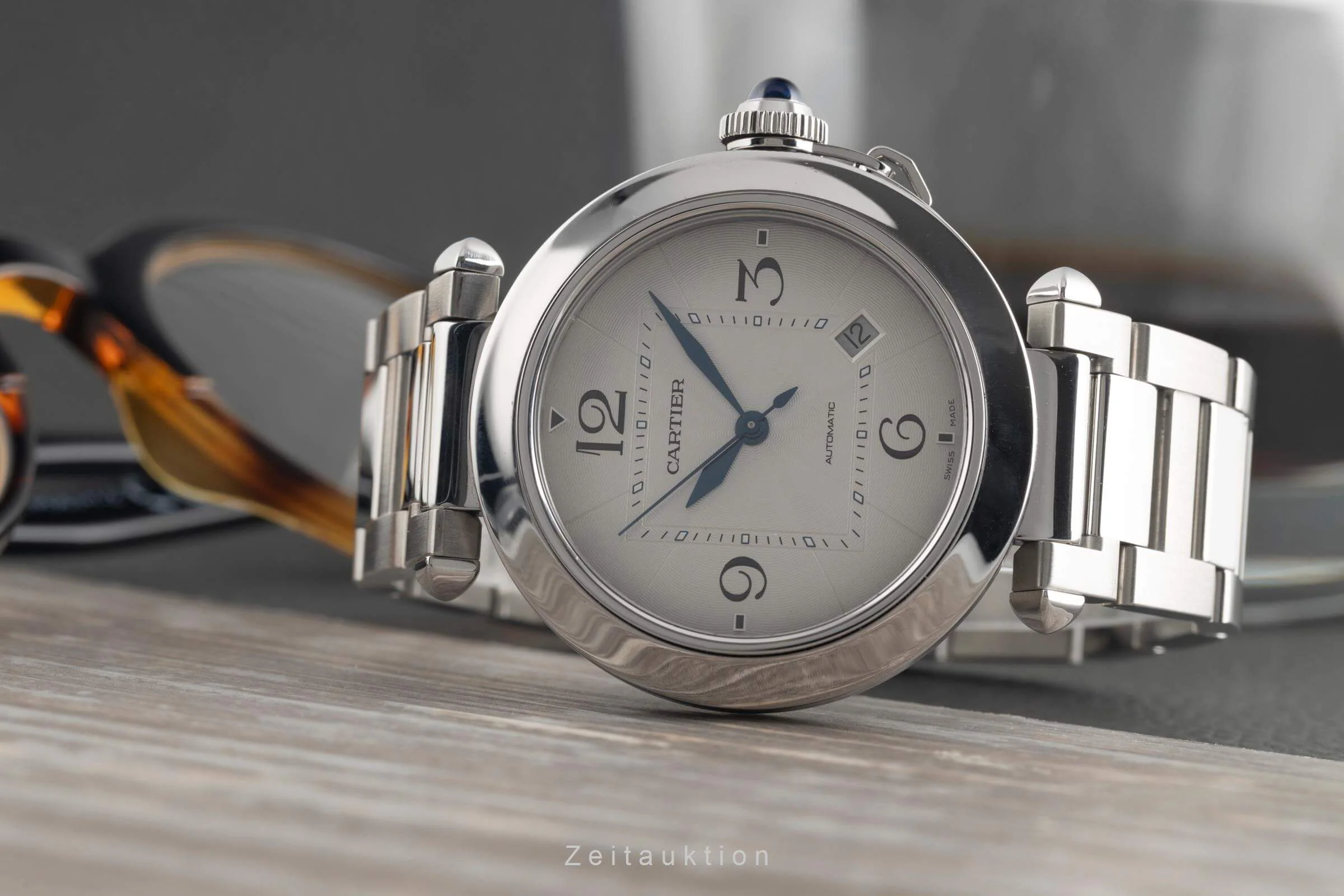 Cartier Pasha steel automatic men's watch WSPA0009  [2501858] - Image 3