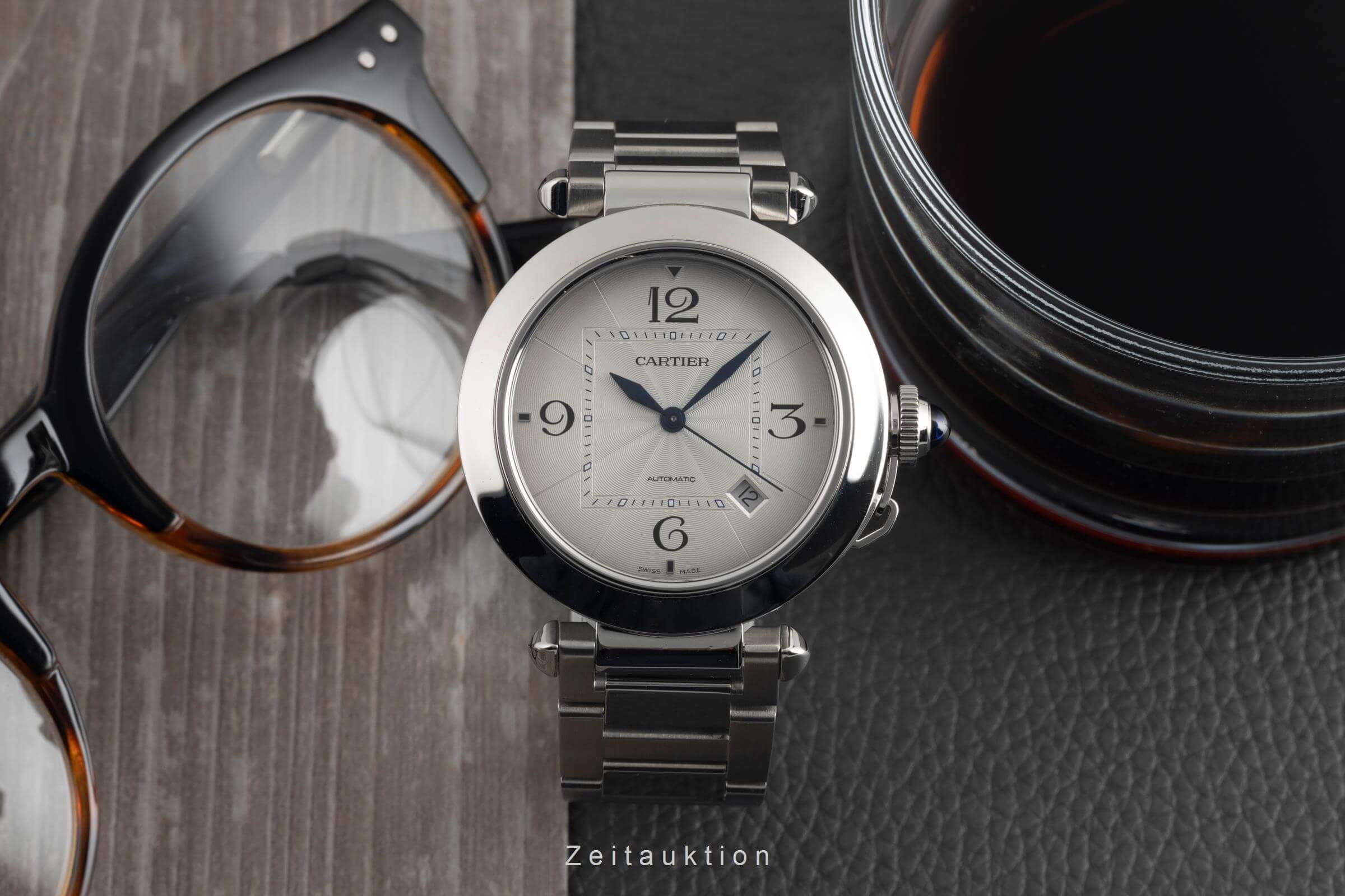 Cartier Pasha steel automatic men's watch WSPA0009  [2501858] - Image 4