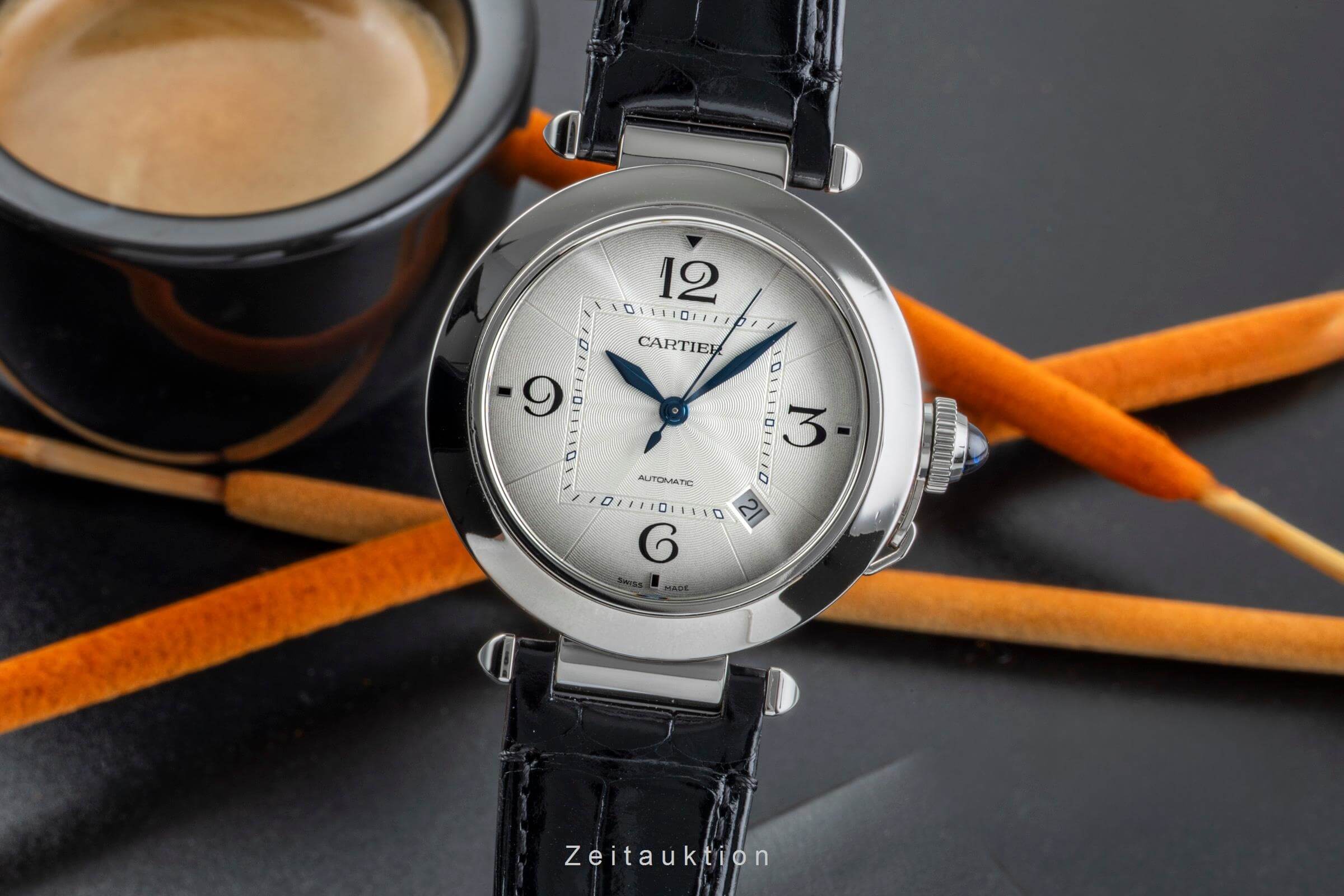 Cartier Pasha steel automatic men's watch WSPA0010  [2500606] - Image 2