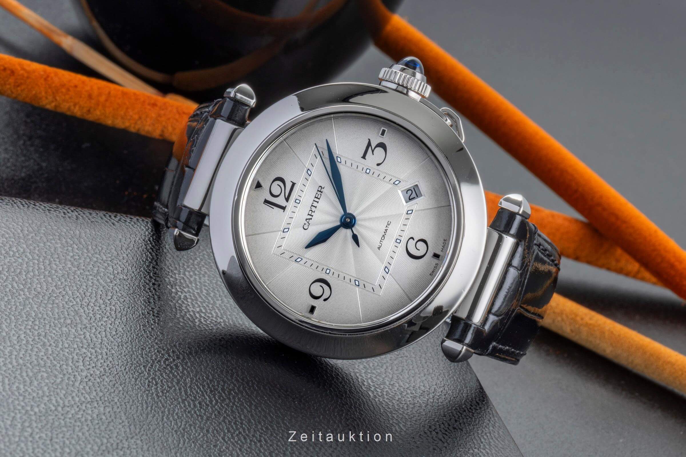 Cartier Pasha steel automatic men's watch WSPA0010  [2500606] - Image 3