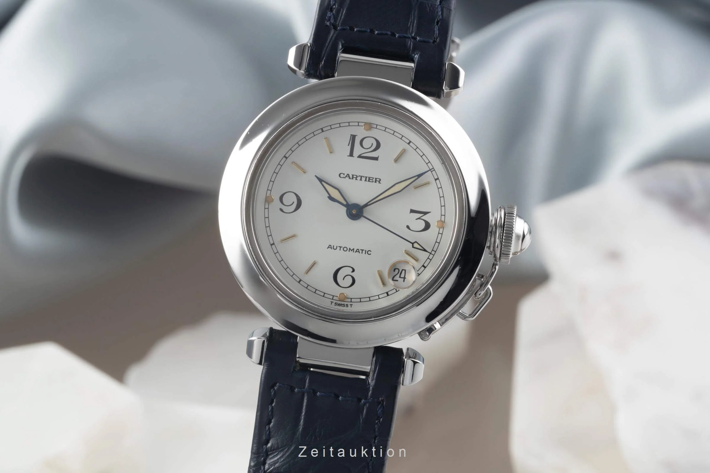 Cartier Pasha steel automatic unisex W31015M7 LP: 7200EUR  [2501417] - Image 2