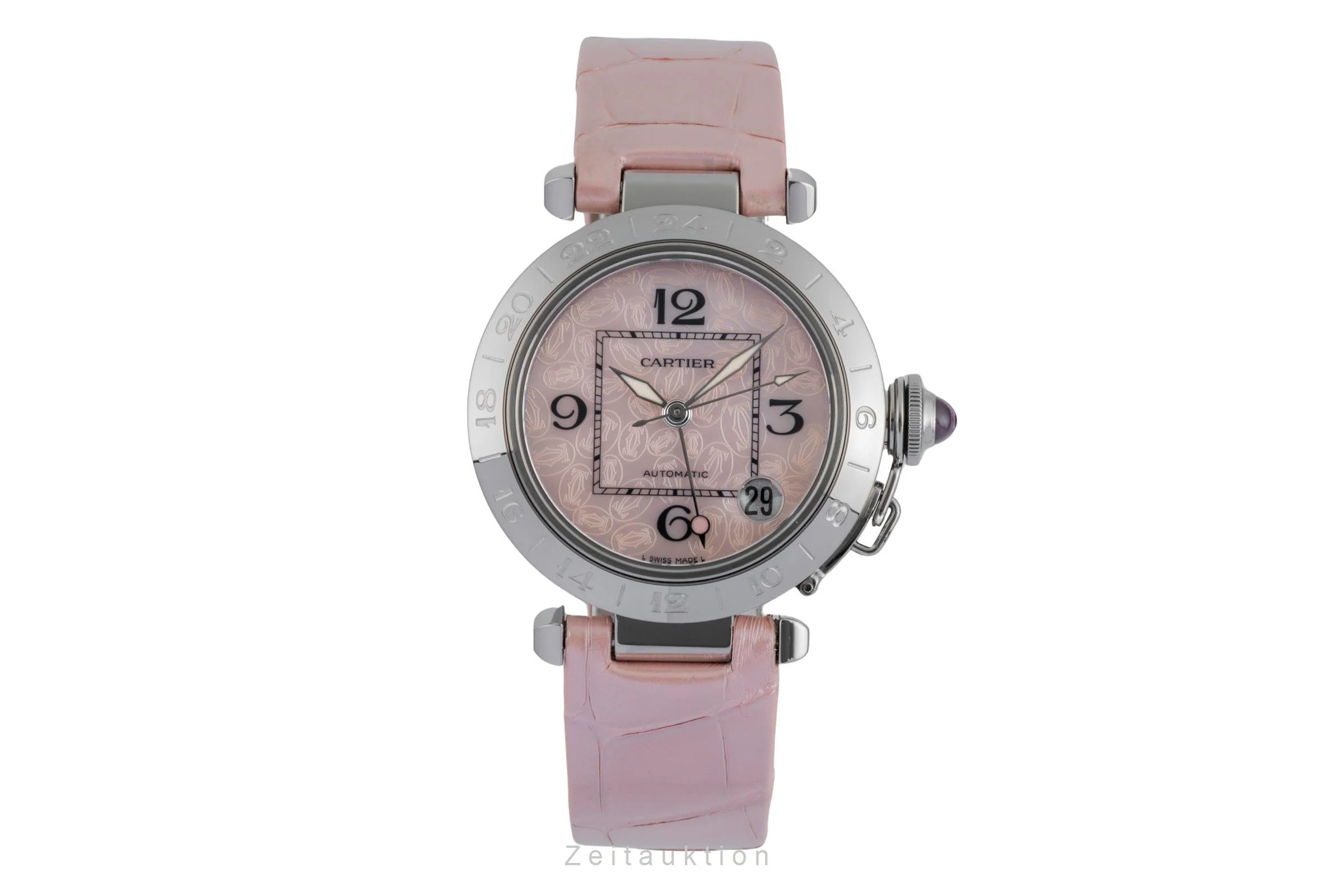 Cartier Pasha steel automatic women's watch W3107099  [2505368] - Image 5