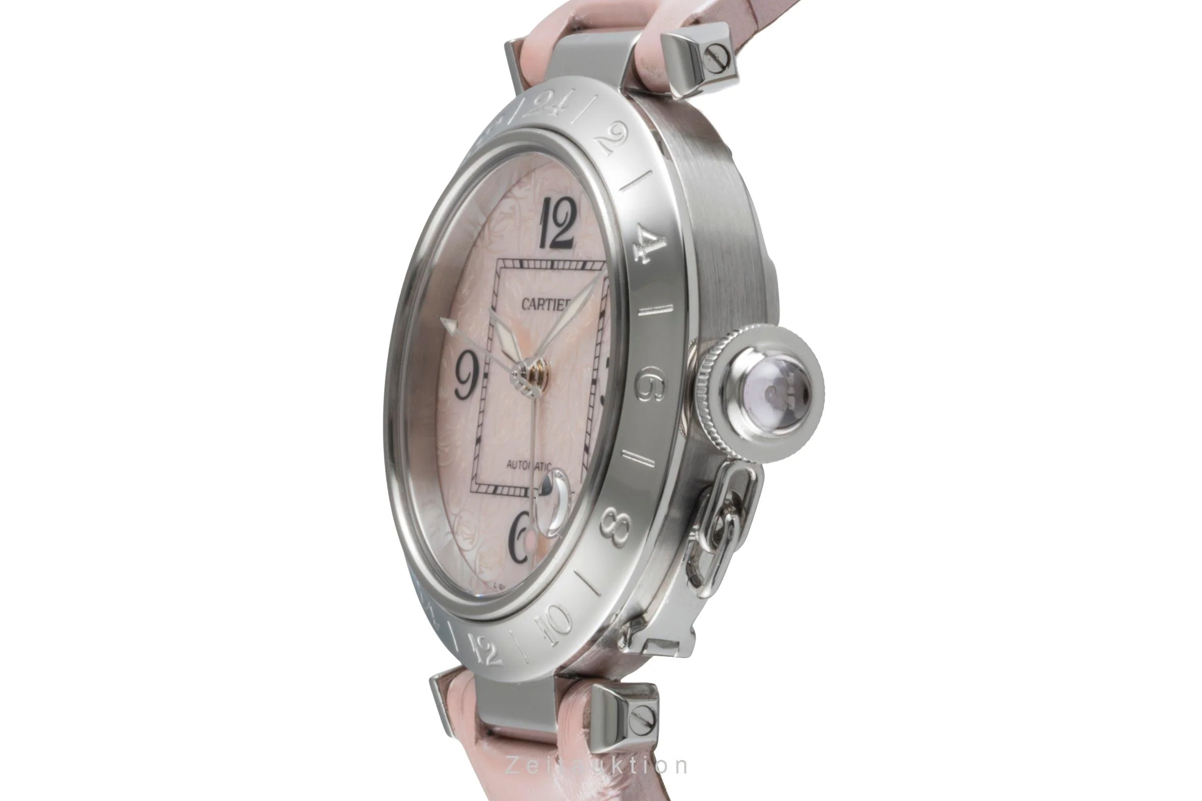 Cartier Pasha steel automatic women's watch W3107099  [2505368] - Image 7
